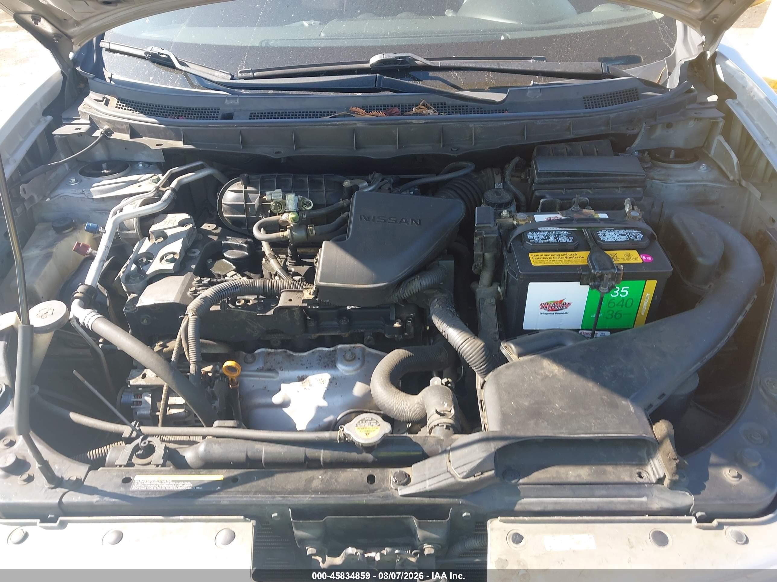 2008 Nissan Rogue Sl Gray vin: JN8AS58T58W002477