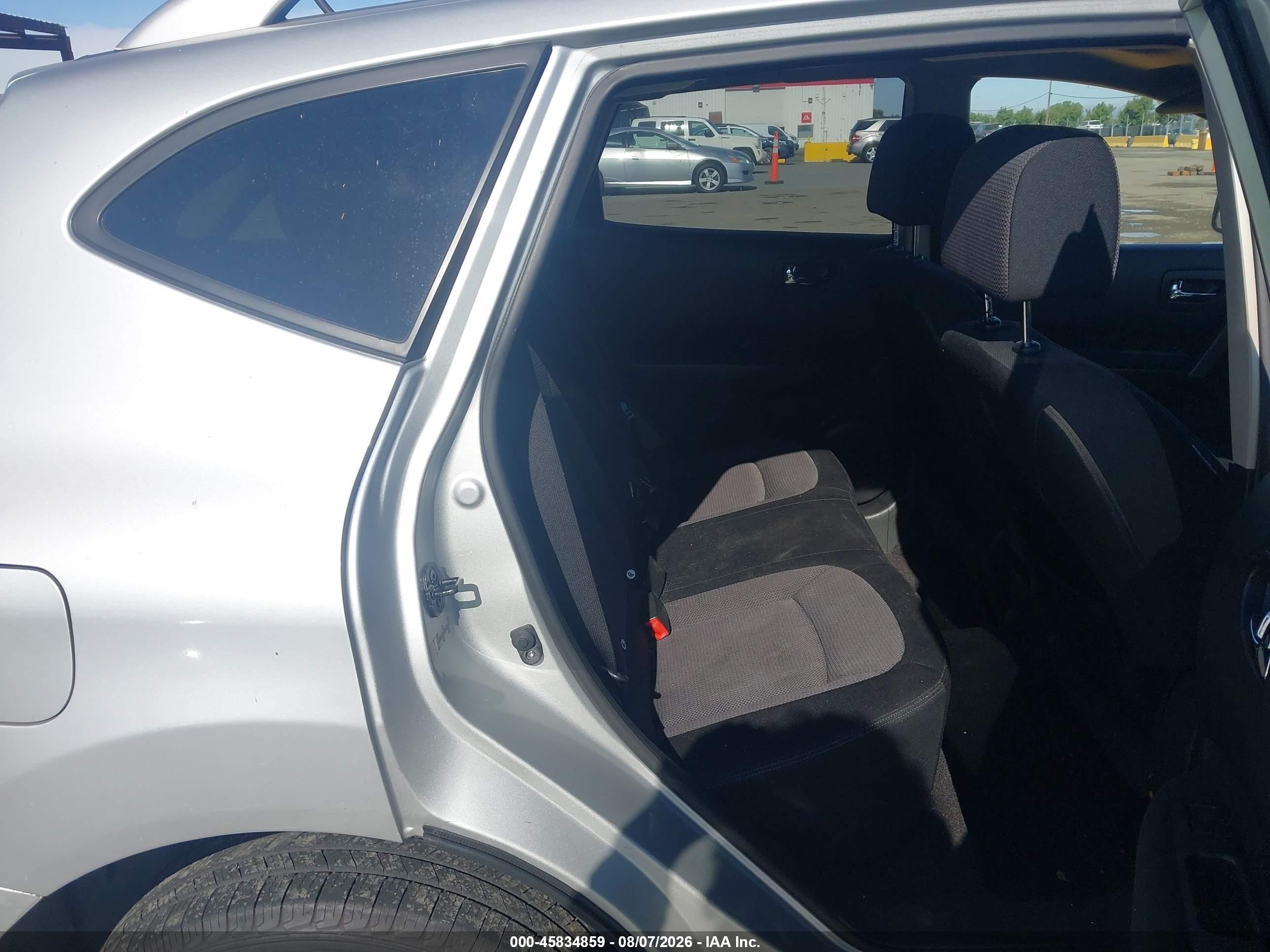 2008 Nissan Rogue Sl Gray vin: JN8AS58T58W002477