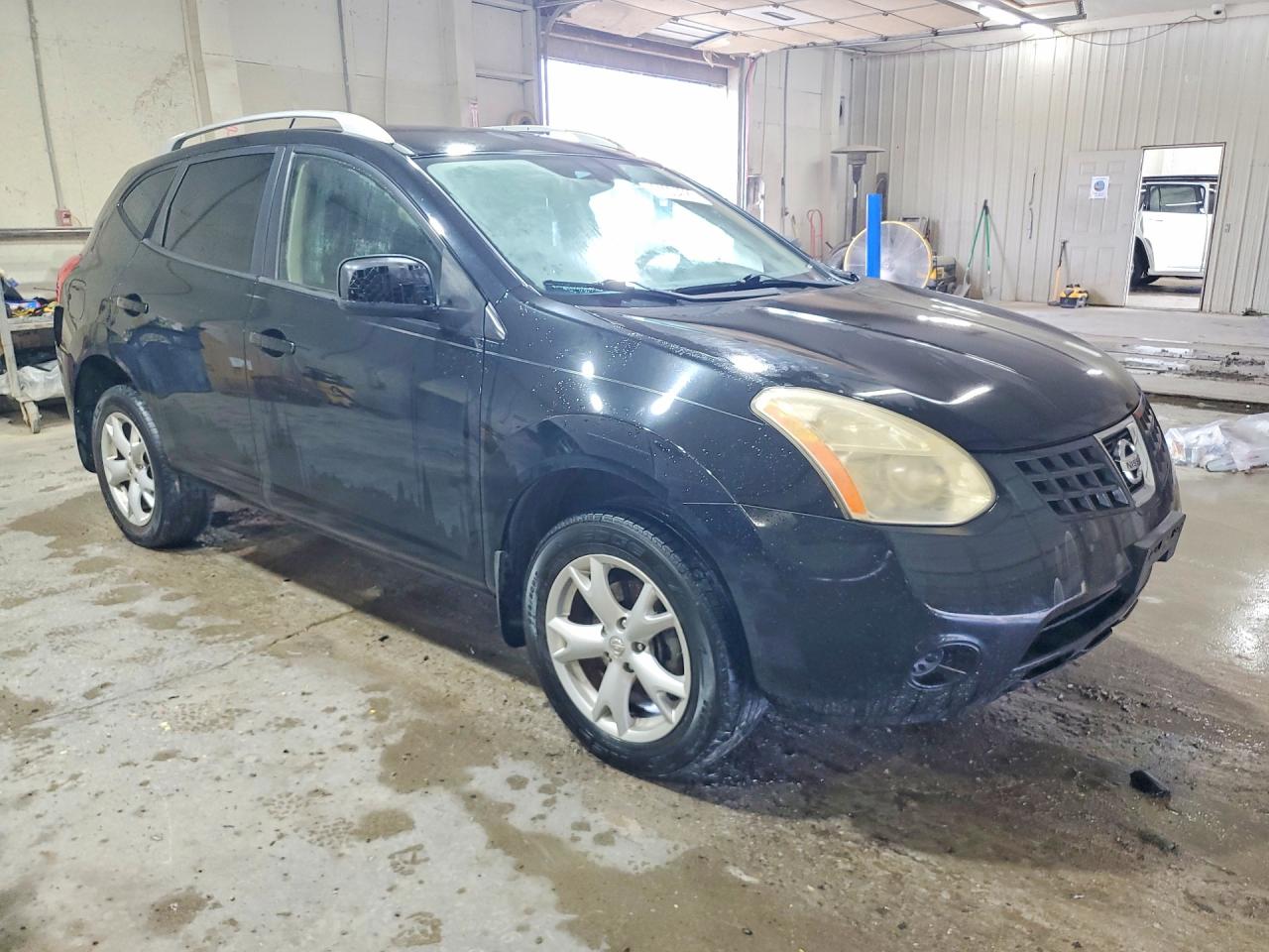 2008 Nissan Rouge Black vin: JN8AS58T58W006979
