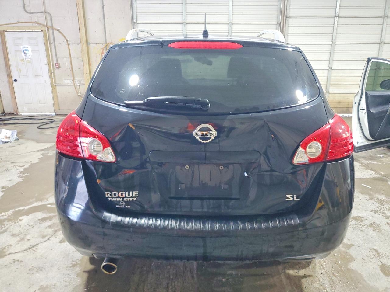 2008 Nissan Rouge Black vin: JN8AS58T58W006979