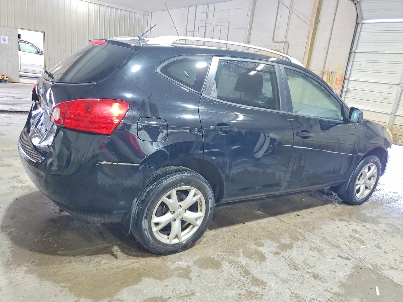2008 Nissan Rouge Black vin: JN8AS58T58W006979