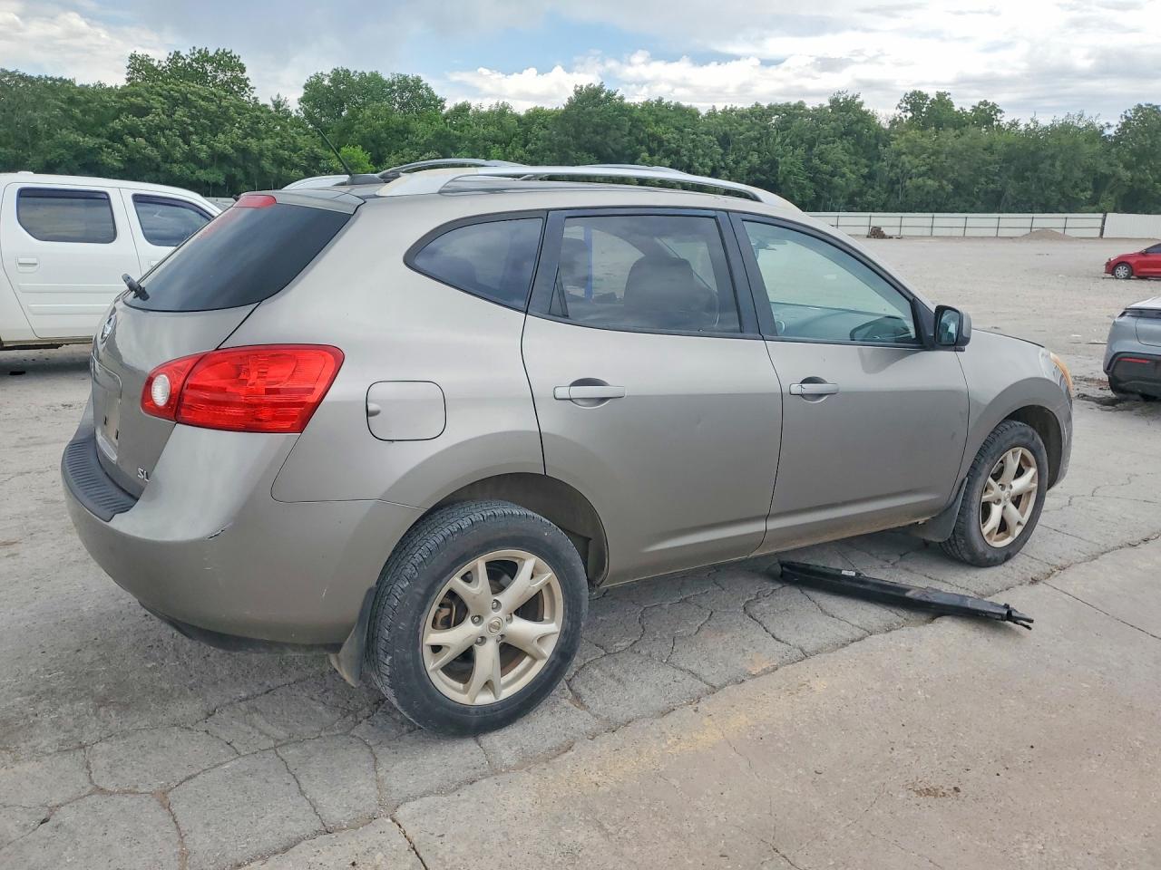 2008 Nissan Rogue Gray vin: JN8AS58T58W012863