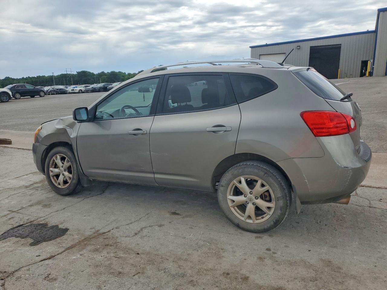 2008 Nissan Rogue Gray vin: JN8AS58T58W012863