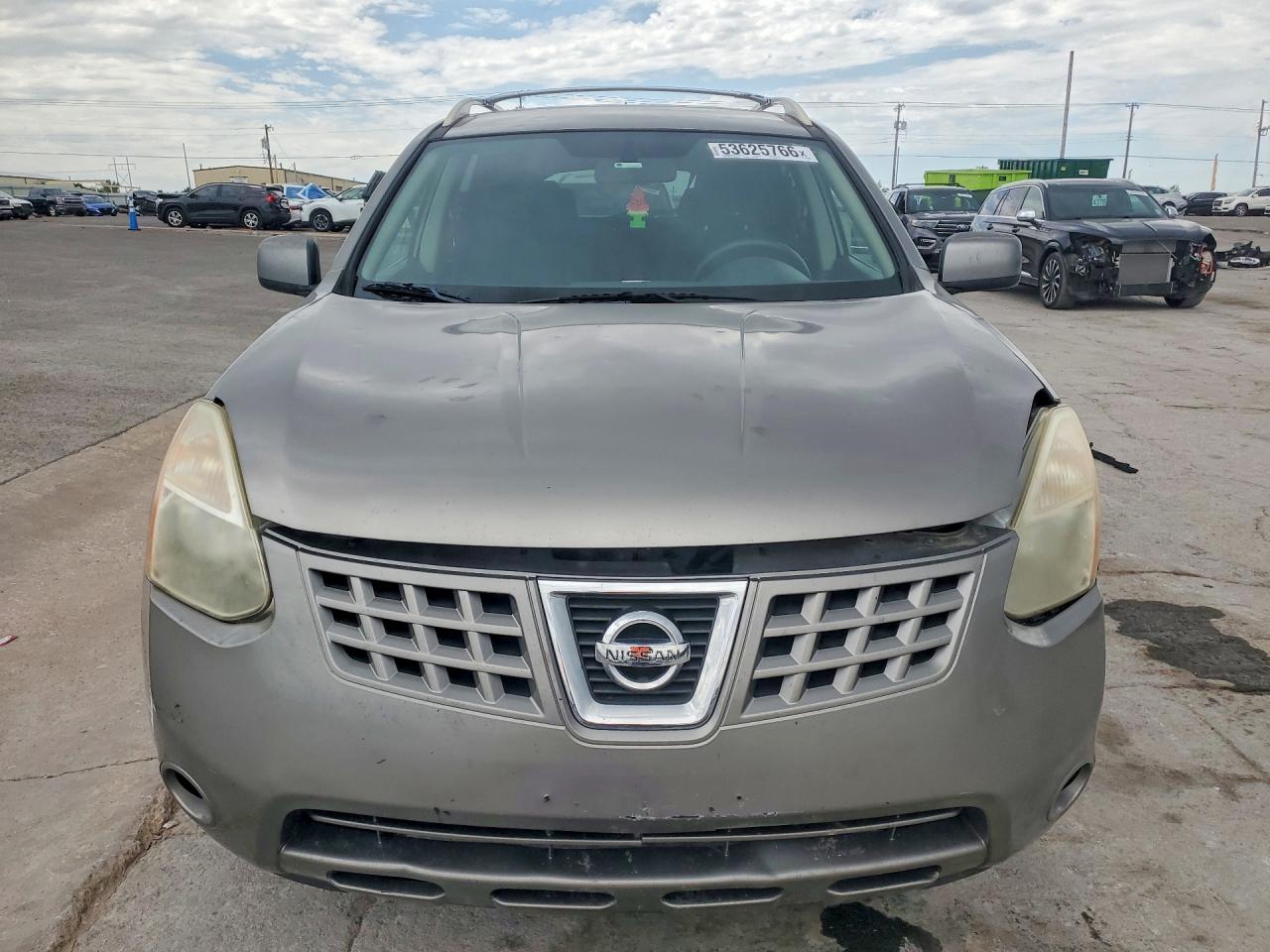 2008 Nissan Rogue Gray vin: JN8AS58T58W012863