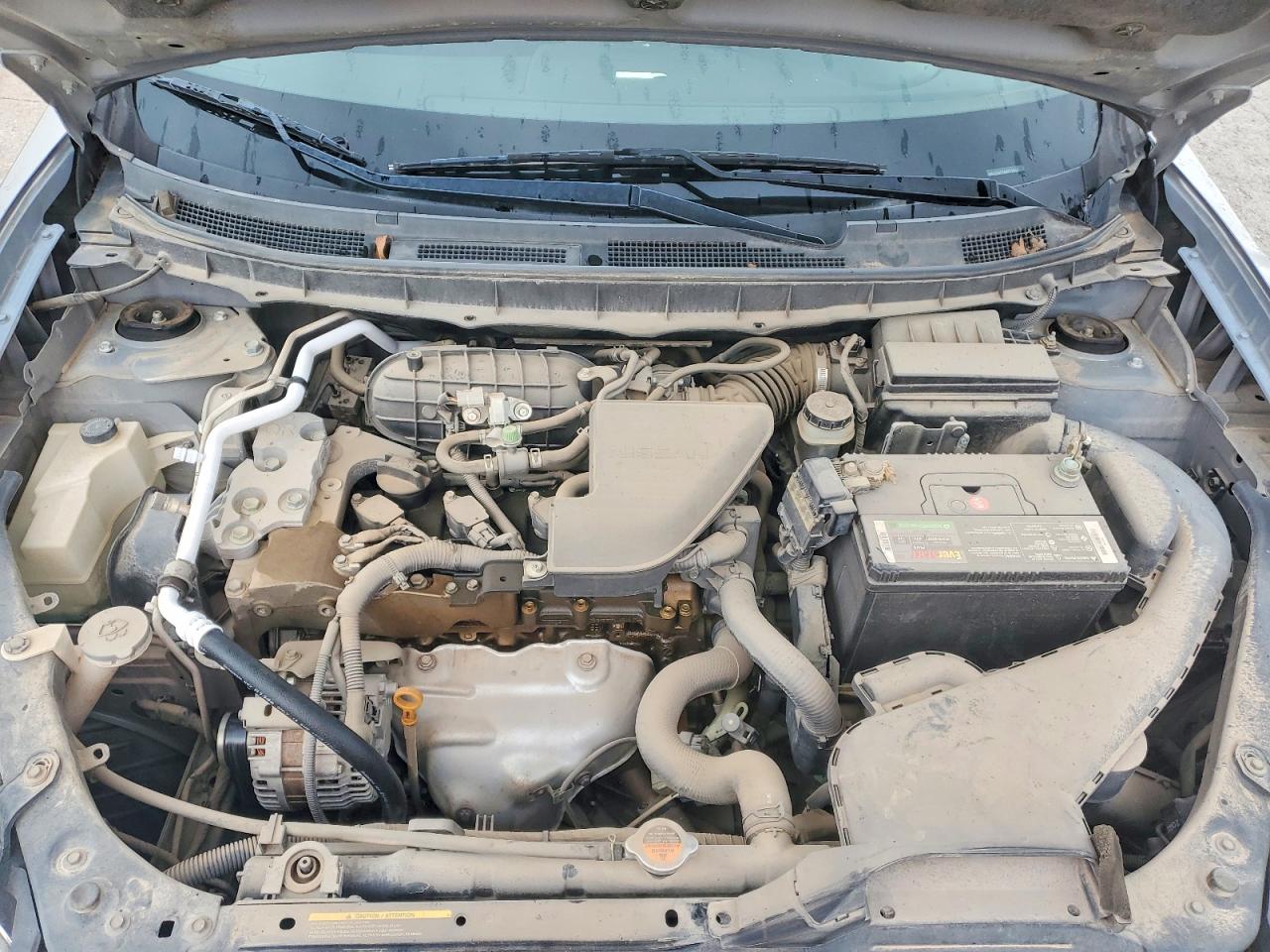2008 Nissan Rogue Gray vin: JN8AS58T58W012863