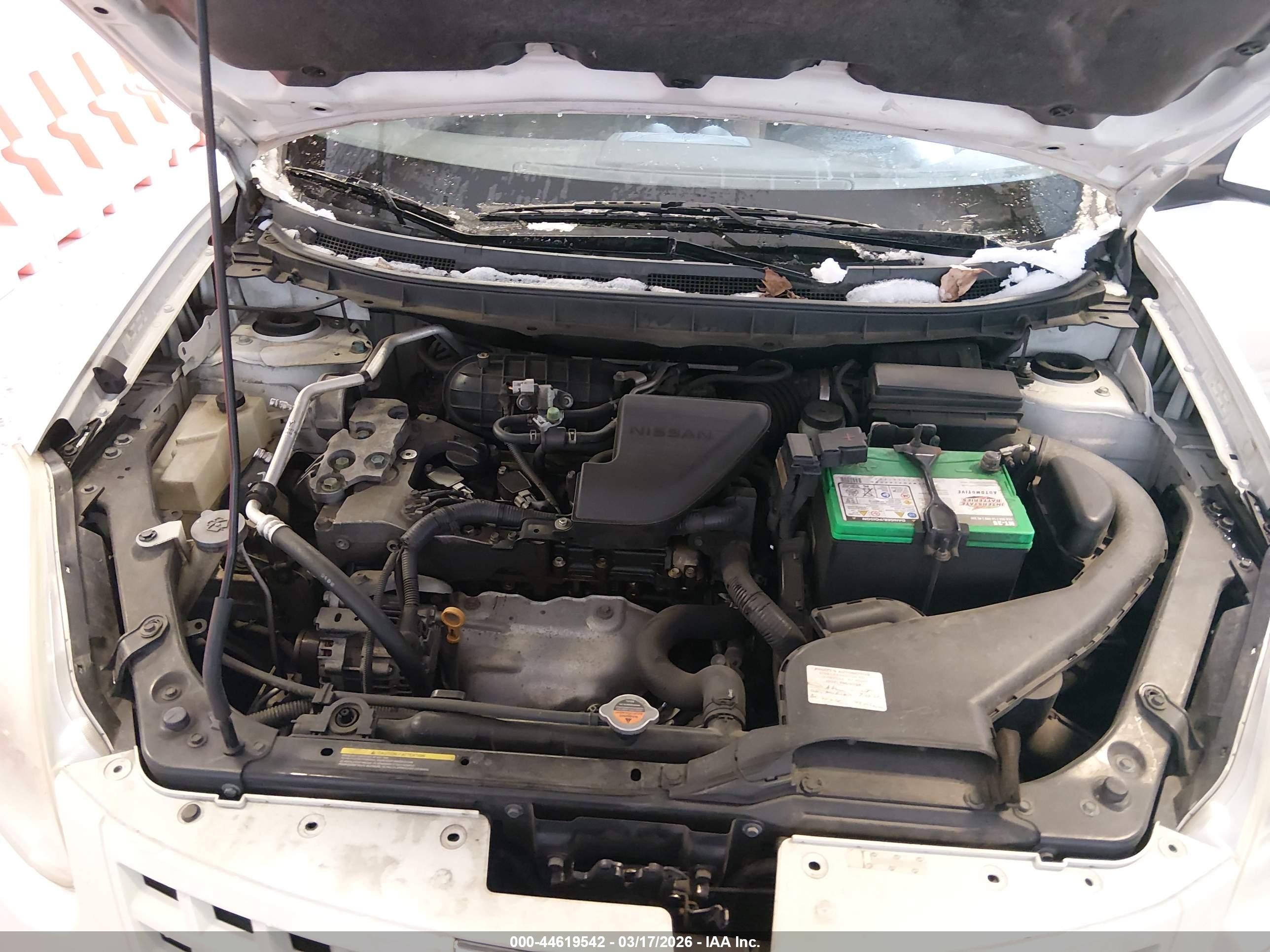 2008 Nissan Rogue Sl Белый vin: JN8AS58T58W013852