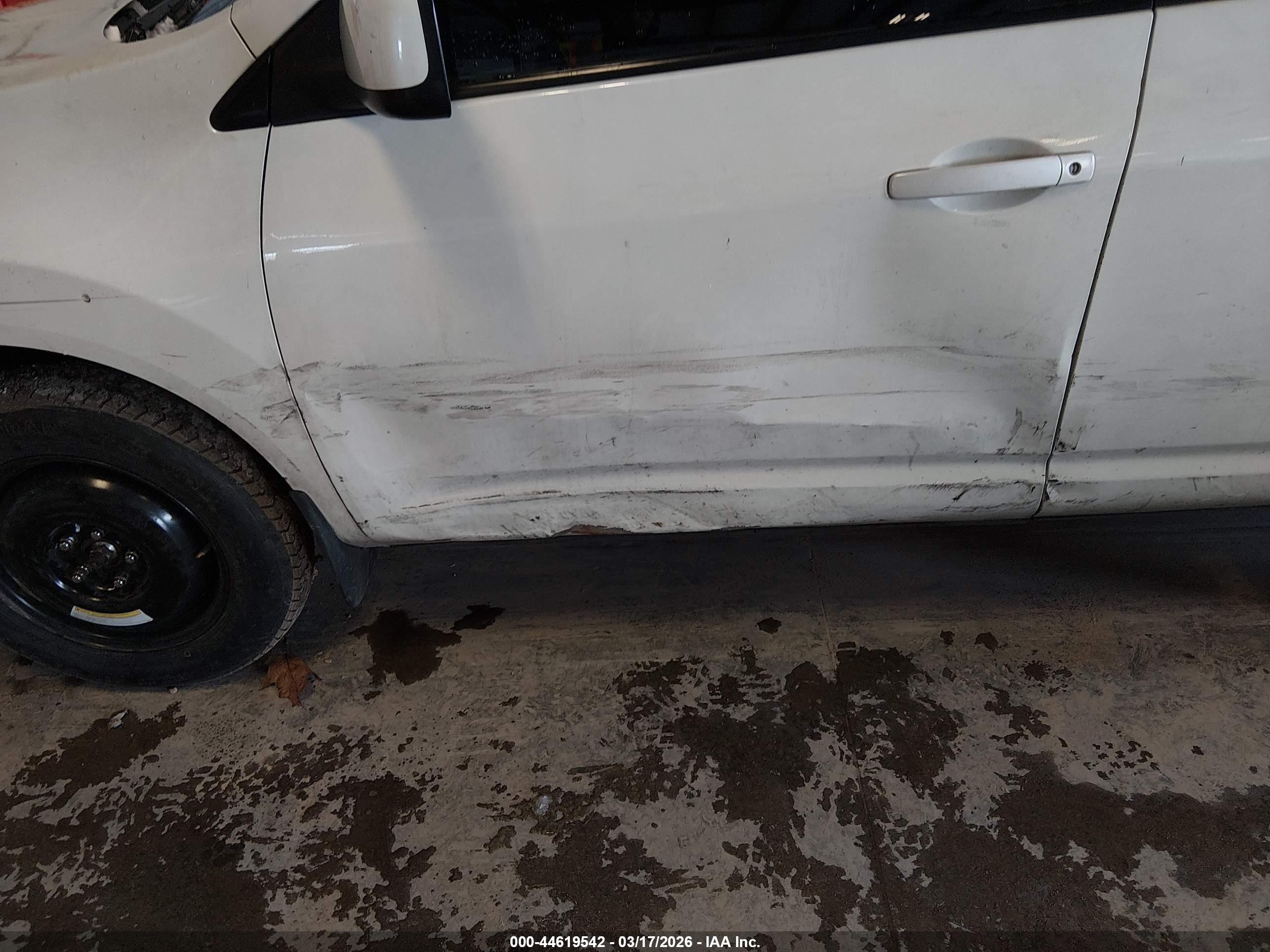 2008 Nissan Rogue Sl Белый vin: JN8AS58T58W013852