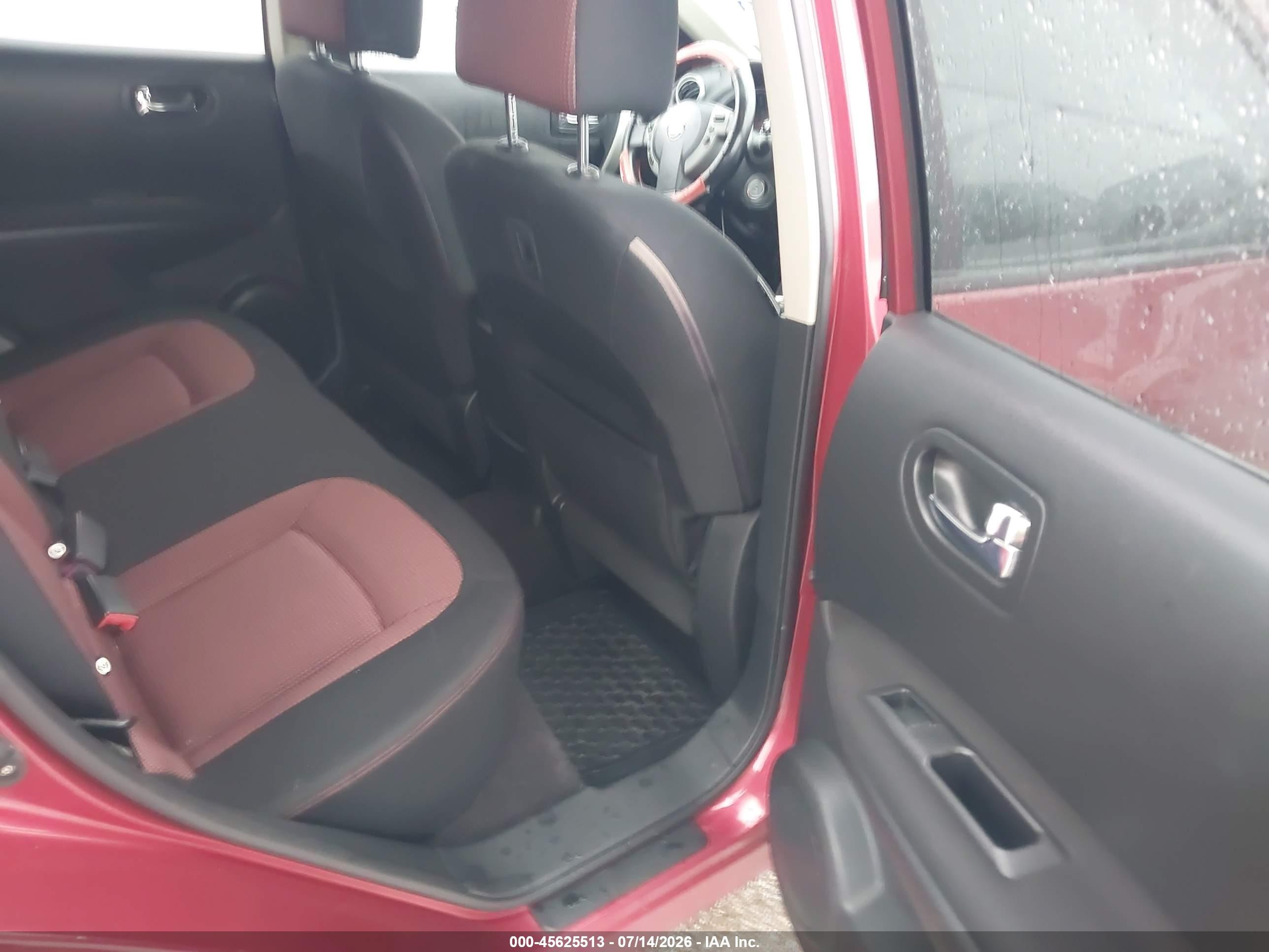 2008 Nissan Rogue Sl Красный vin: JN8AS58T58W023359