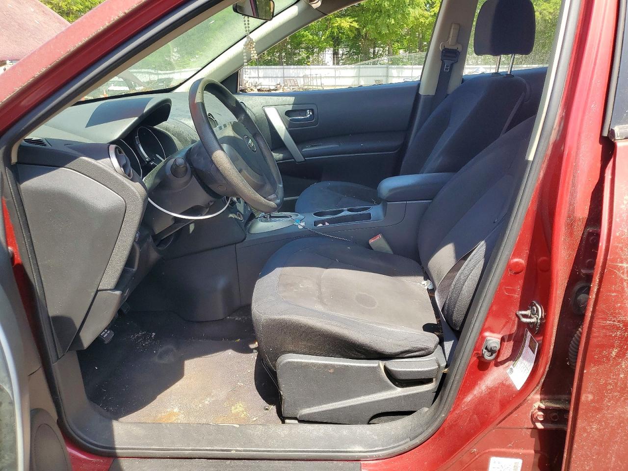 2009 Nissan Rogue S Red vin: JN8AS58T59W040647