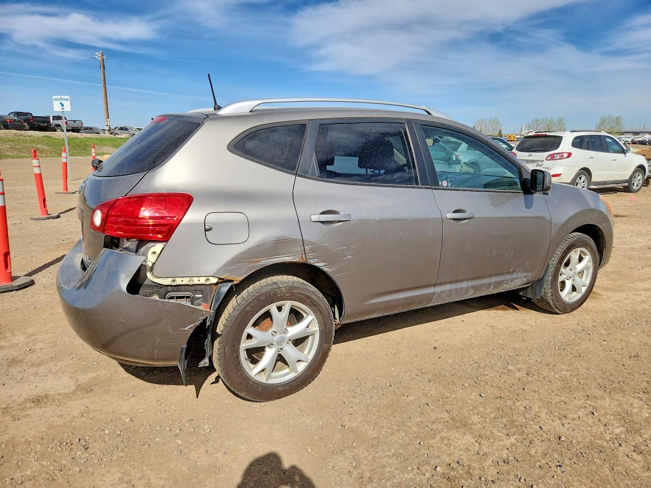 2009 Nissan Rogue Sl 4dr 2wd Gray vin: JN8AS58T59W044553