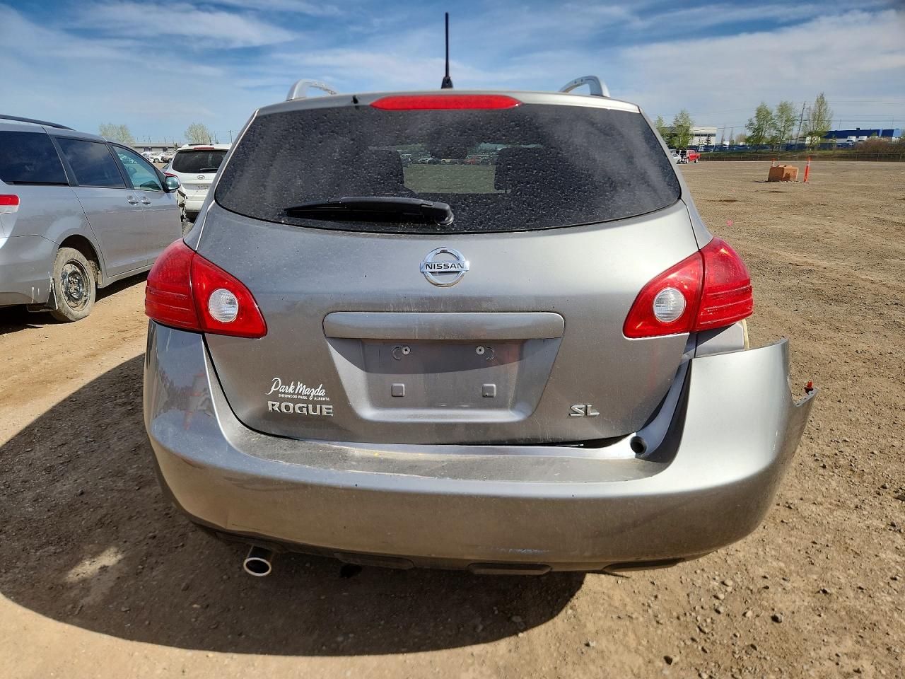 2009 Nissan Rogue Sl 4dr 2wd Gray vin: JN8AS58T59W044553