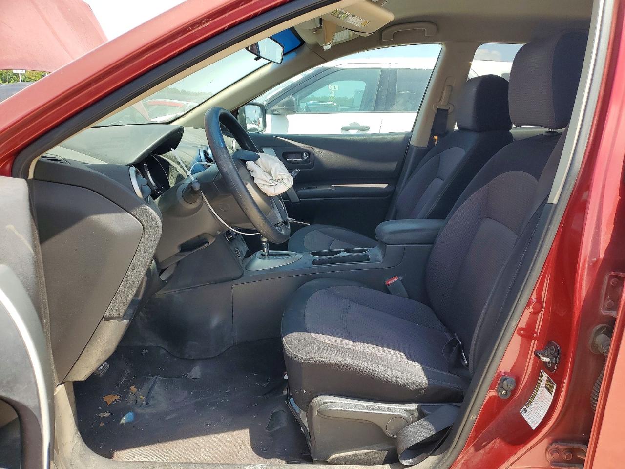 2009 Nissan Rogue S Red vin: JN8AS58T59W046416
