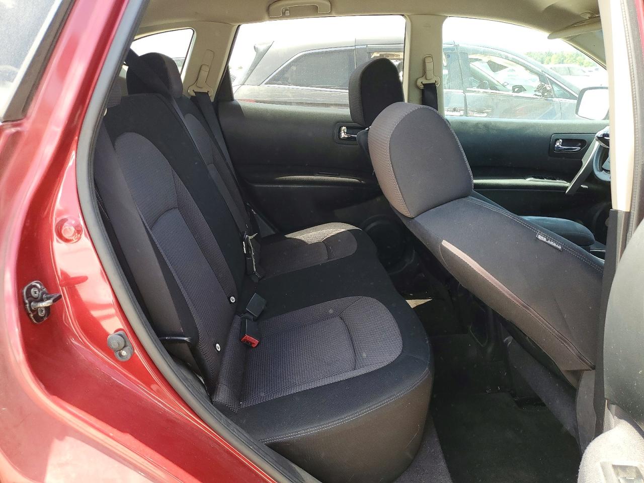 2009 Nissan Rogue S Red vin: JN8AS58T59W046416