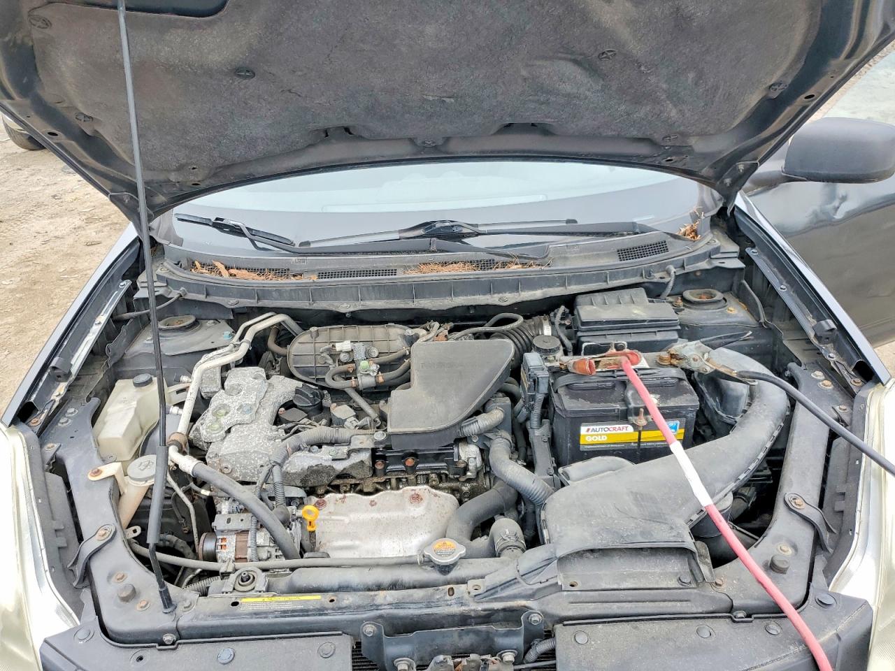 2009 Nissan Rogue S Черный vin: JN8AS58T59W048246