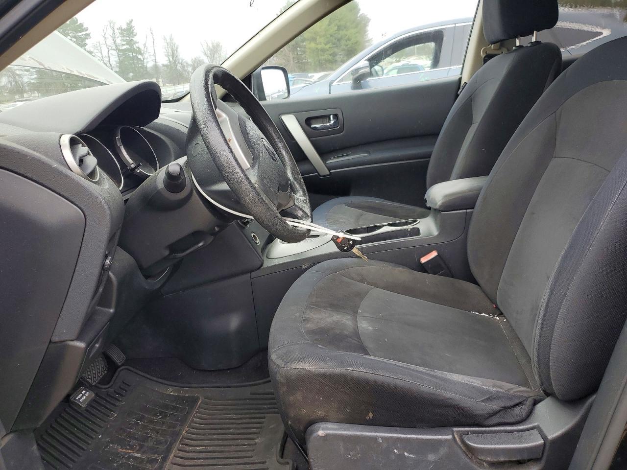 2009 Nissan Rogue S Черный vin: JN8AS58T59W048246
