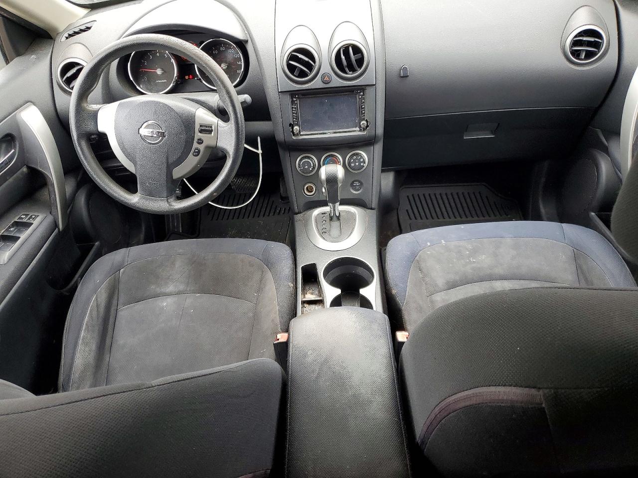 2009 Nissan Rogue S Черный vin: JN8AS58T59W048246