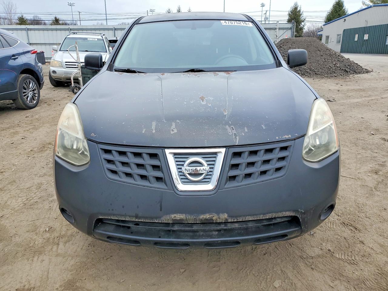 2009 Nissan Rogue S Черный vin: JN8AS58T59W048246
