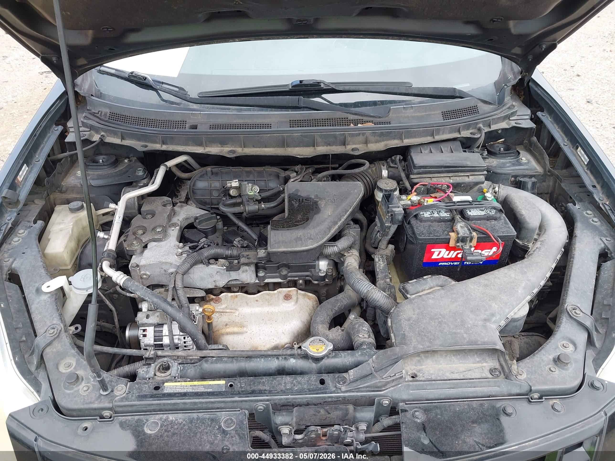 2009 Nissan Rogue Sl Черный vin: JN8AS58T59W320181