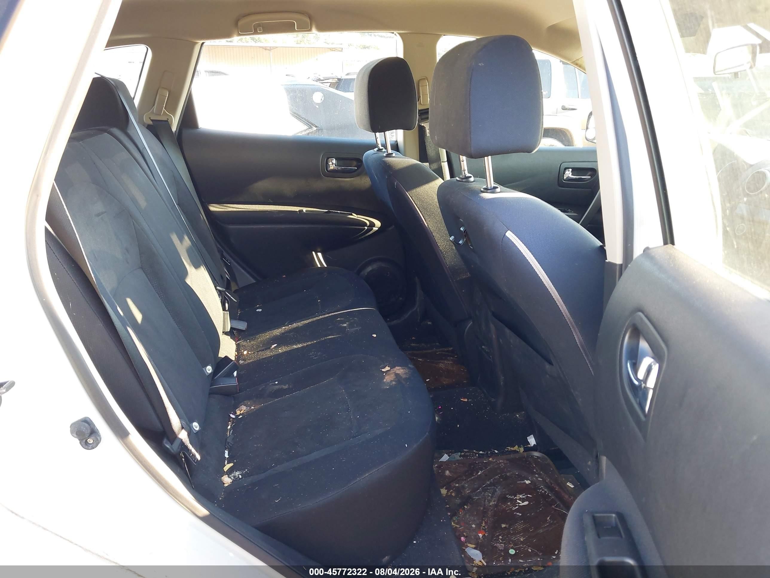 2009 Nissan Rogue S White vin: JN8AS58T59W323484