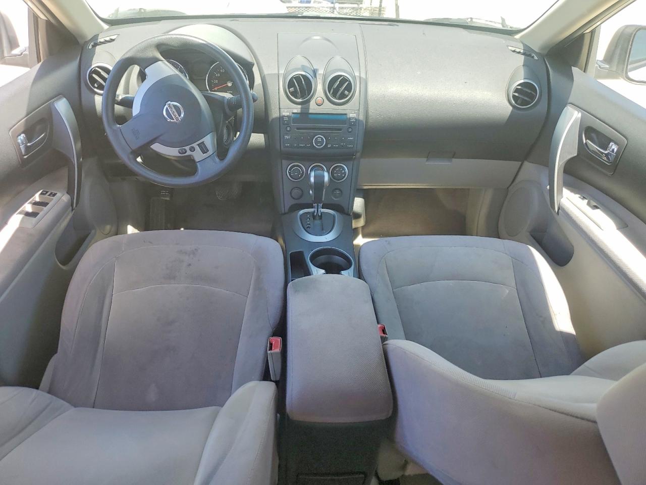2009 Nissan Rogue S White vin: JN8AS58T59W325798