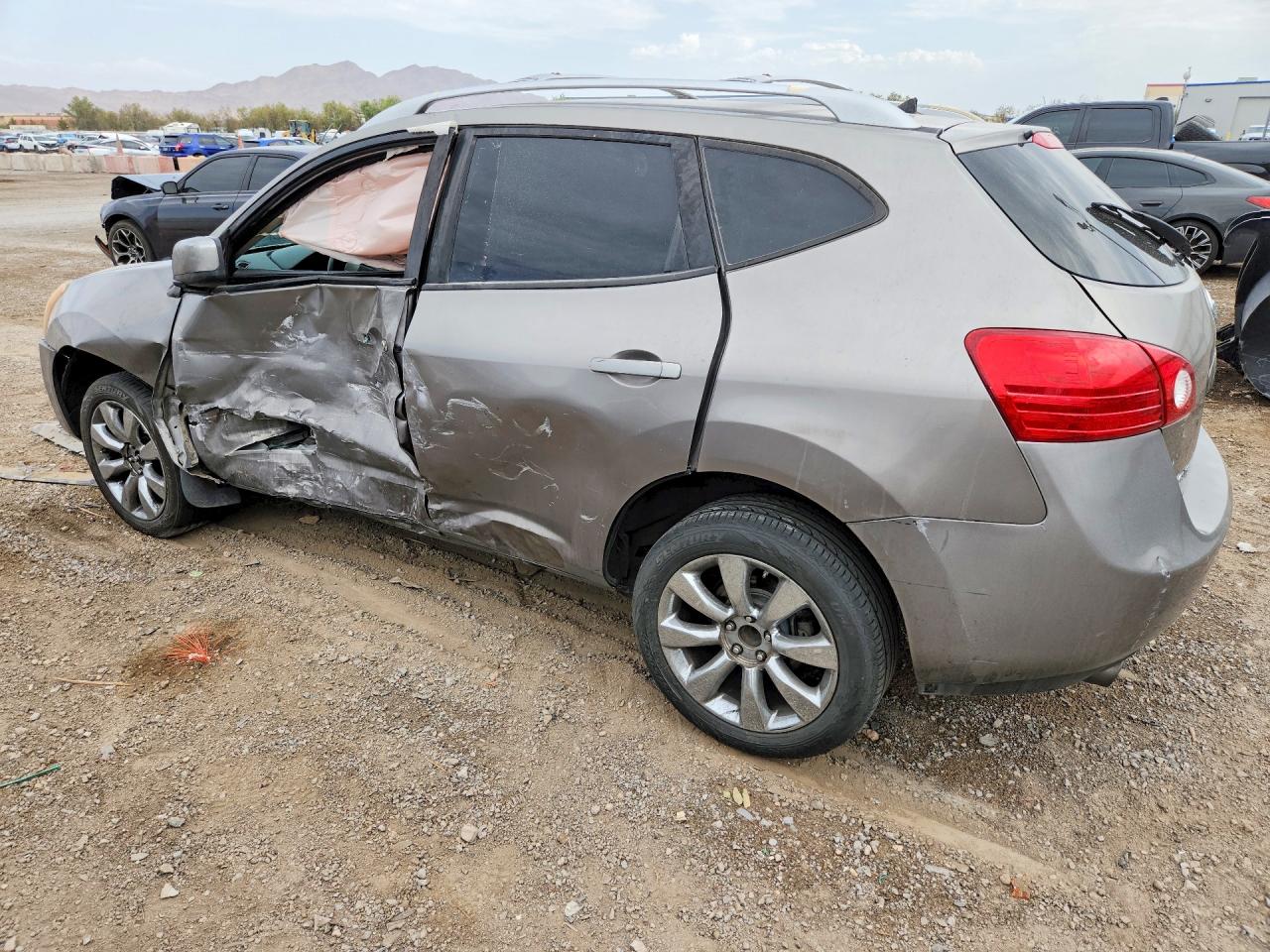 2009 Nissan Rogue S Gray vin: JN8AS58T59W328748