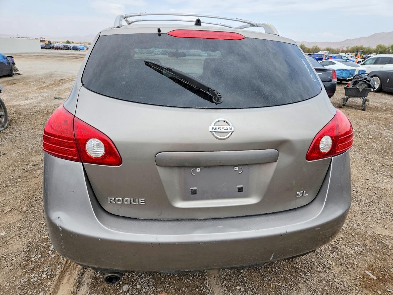 2009 Nissan Rogue S Gray vin: JN8AS58T59W328748