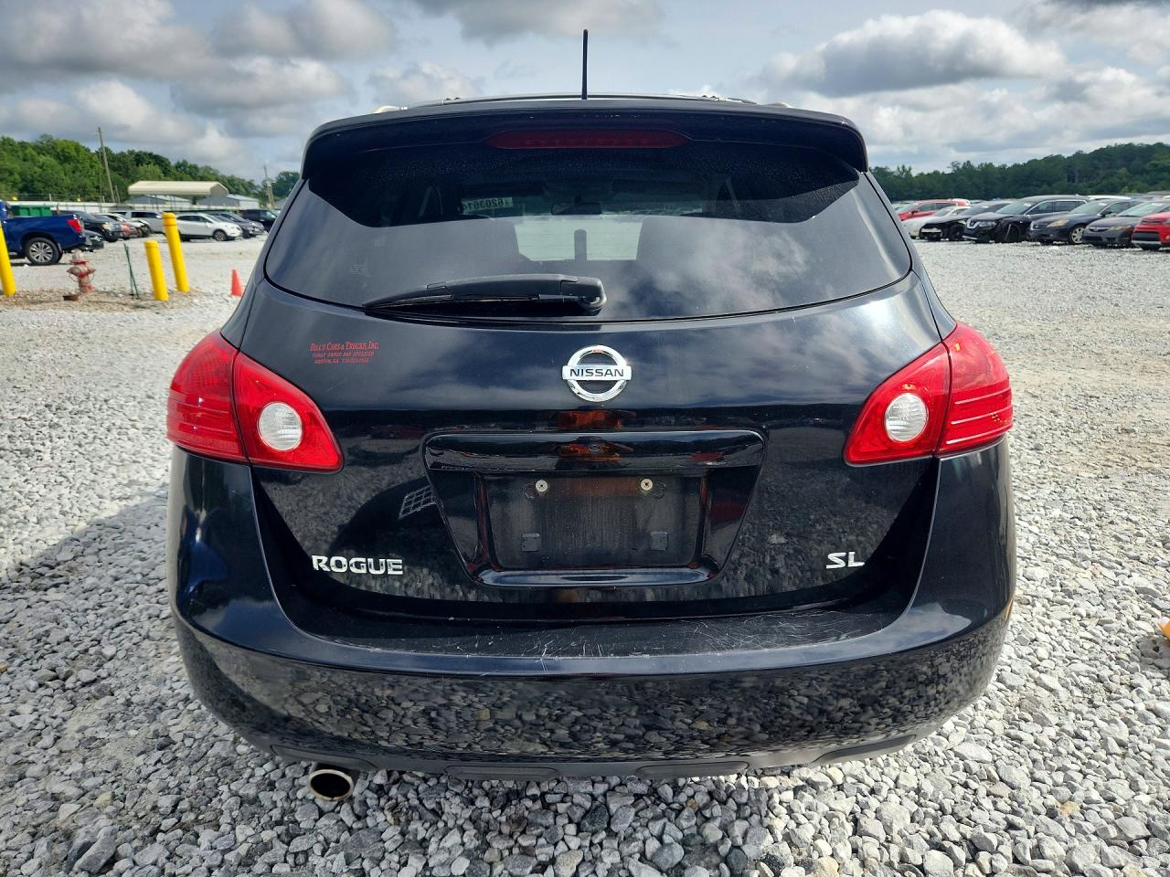 2009 Nissan Rogue S Black vin: JN8AS58T59W329298