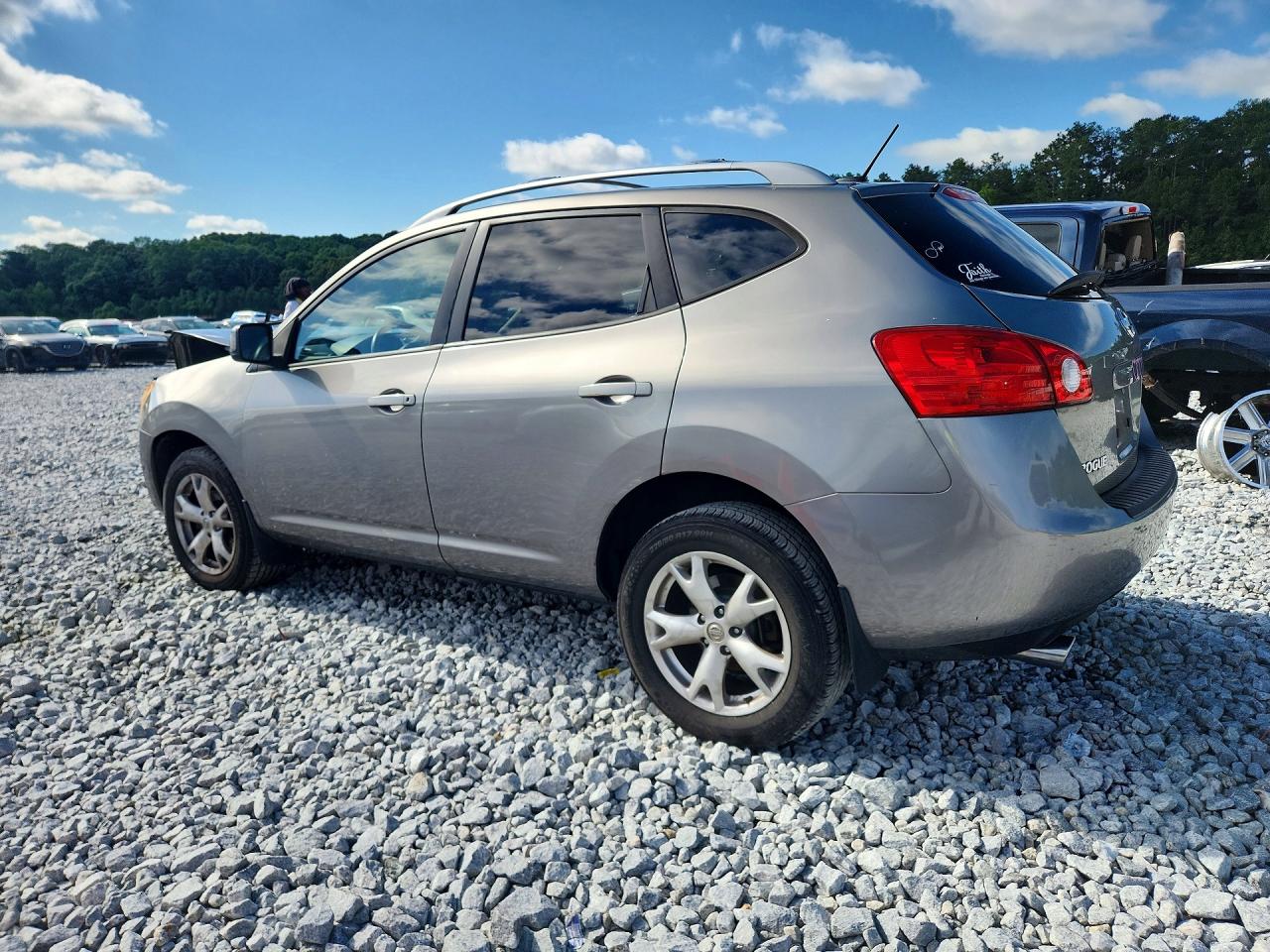 2008 Nissan Rogue S Gray vin: JN8AS58T68W006909