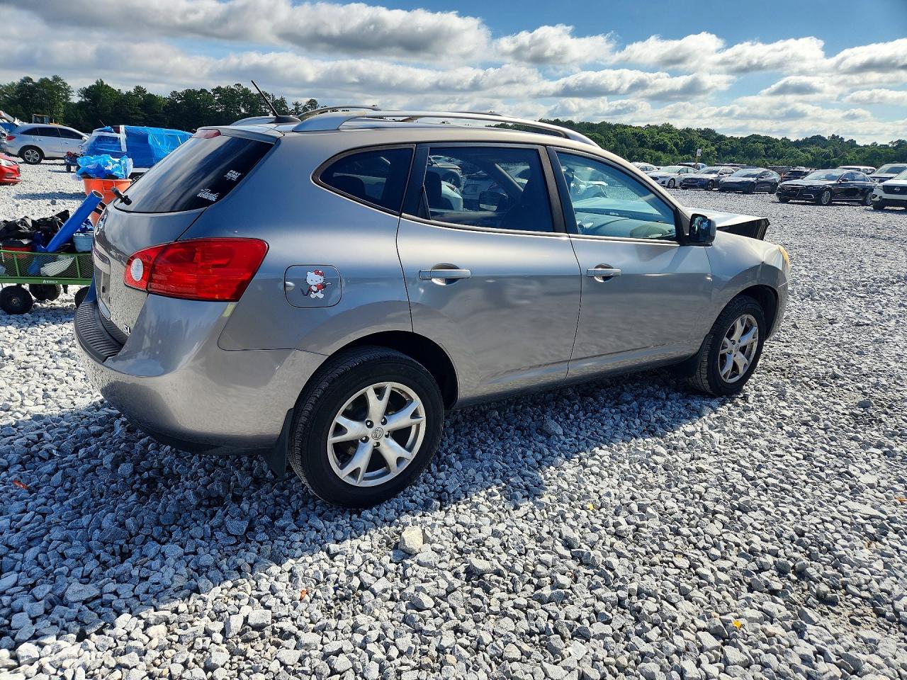 2008 Nissan Rogue S Gray vin: JN8AS58T68W006909