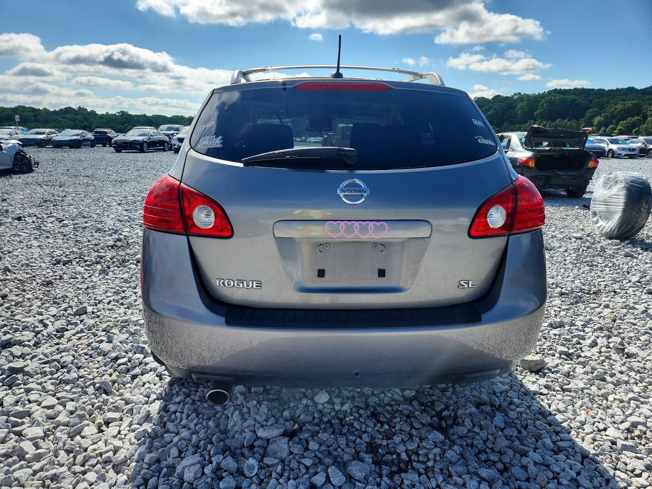 2008 Nissan Rogue S Gray vin: JN8AS58T68W006909