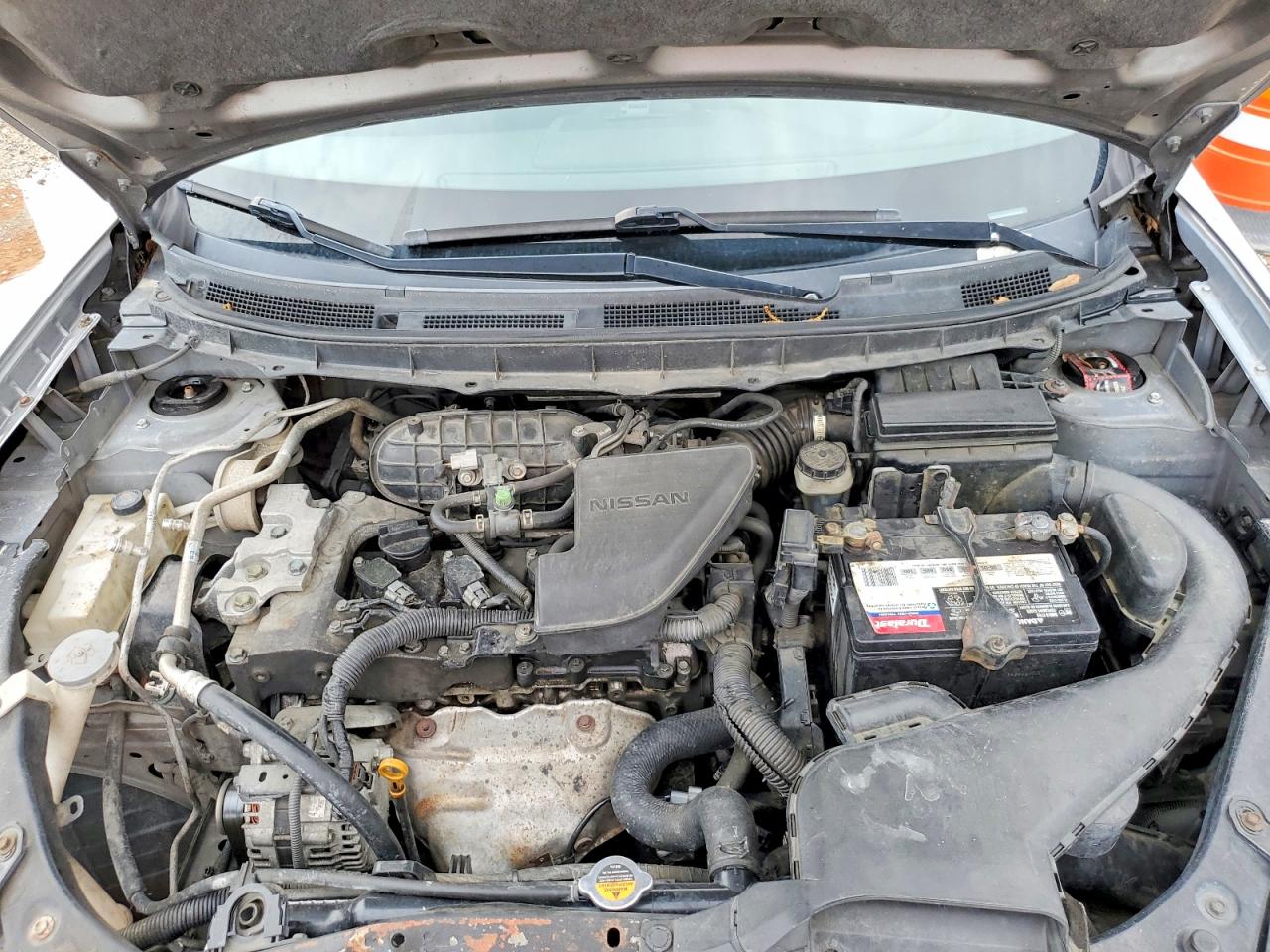 2008 Nissan Rogue S Gray vin: JN8AS58T68W013598