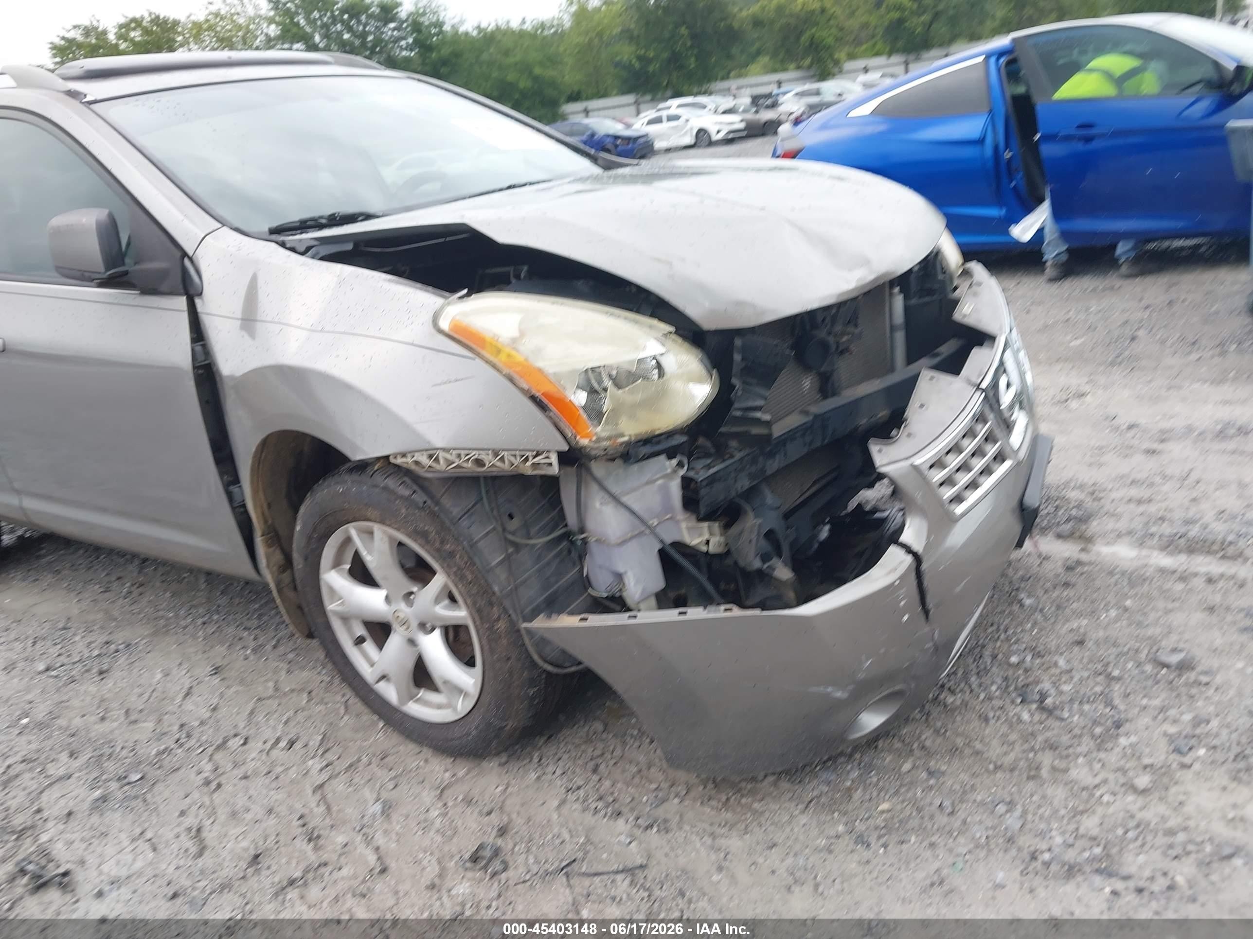 2008 Nissan Rogue Sl Champagne vin: JN8AS58T68W016520