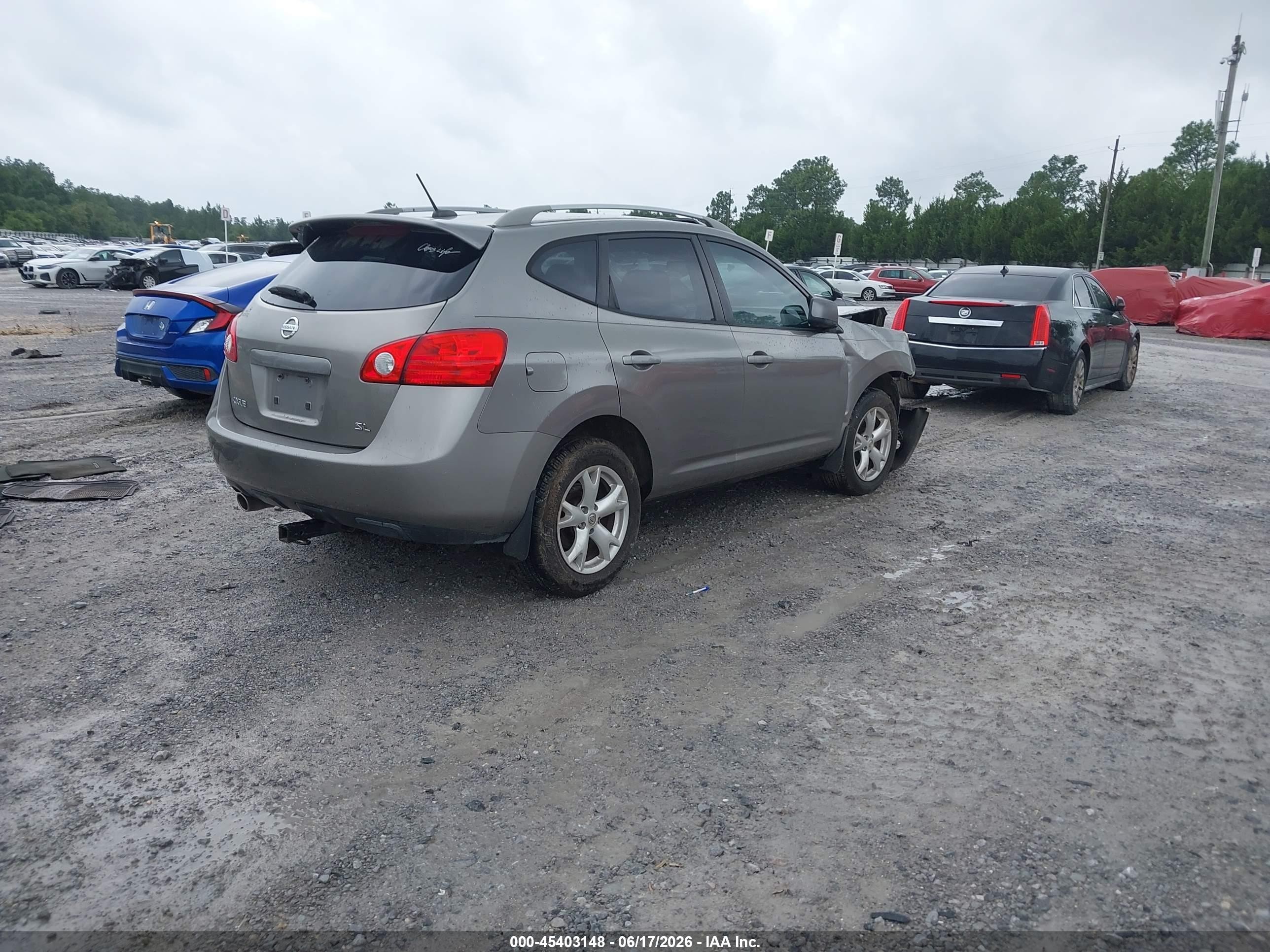 2008 Nissan Rogue Sl Champagne vin: JN8AS58T68W016520