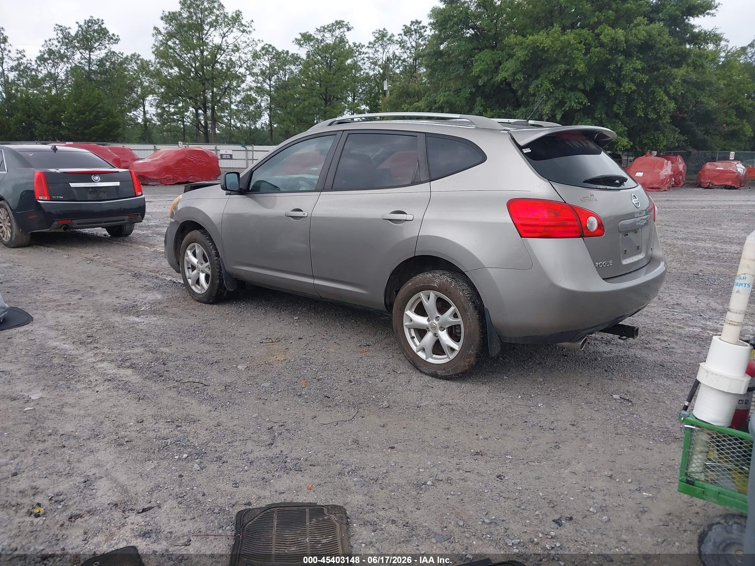2008 Nissan Rogue Sl Champagne vin: JN8AS58T68W016520