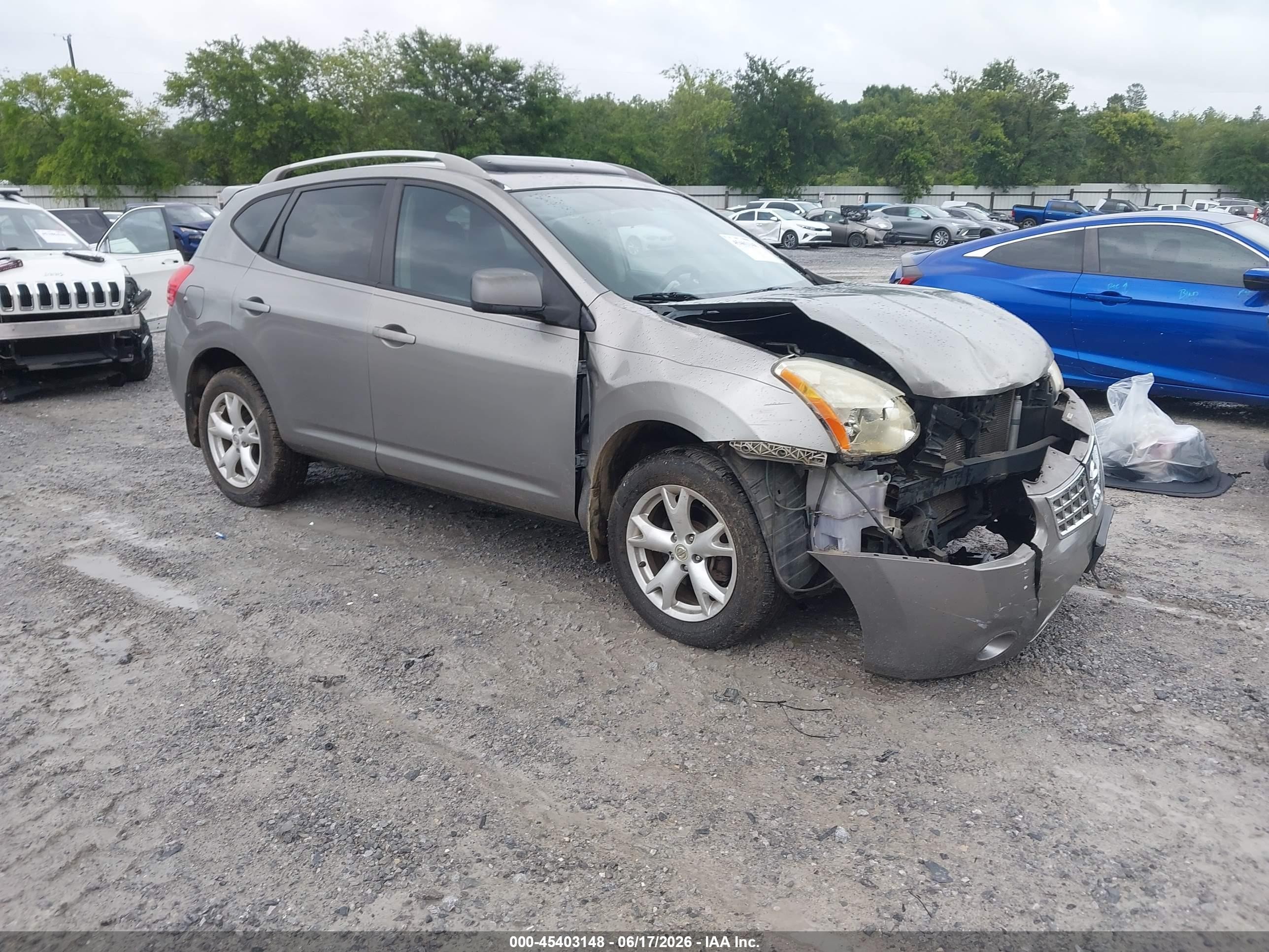 2008 Nissan Rogue Sl Champagne vin: JN8AS58T68W016520