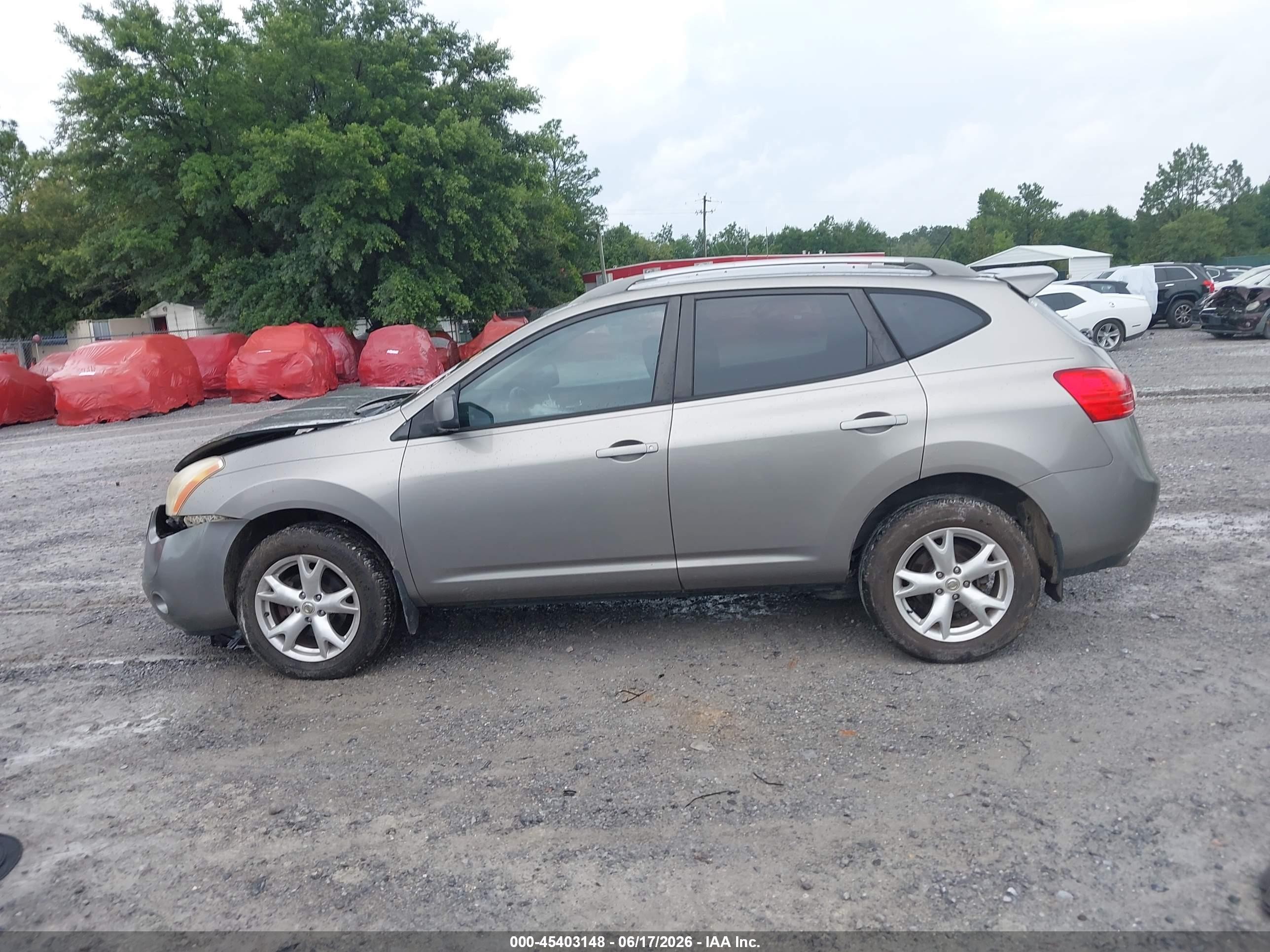 2008 Nissan Rogue Sl Champagne vin: JN8AS58T68W016520
