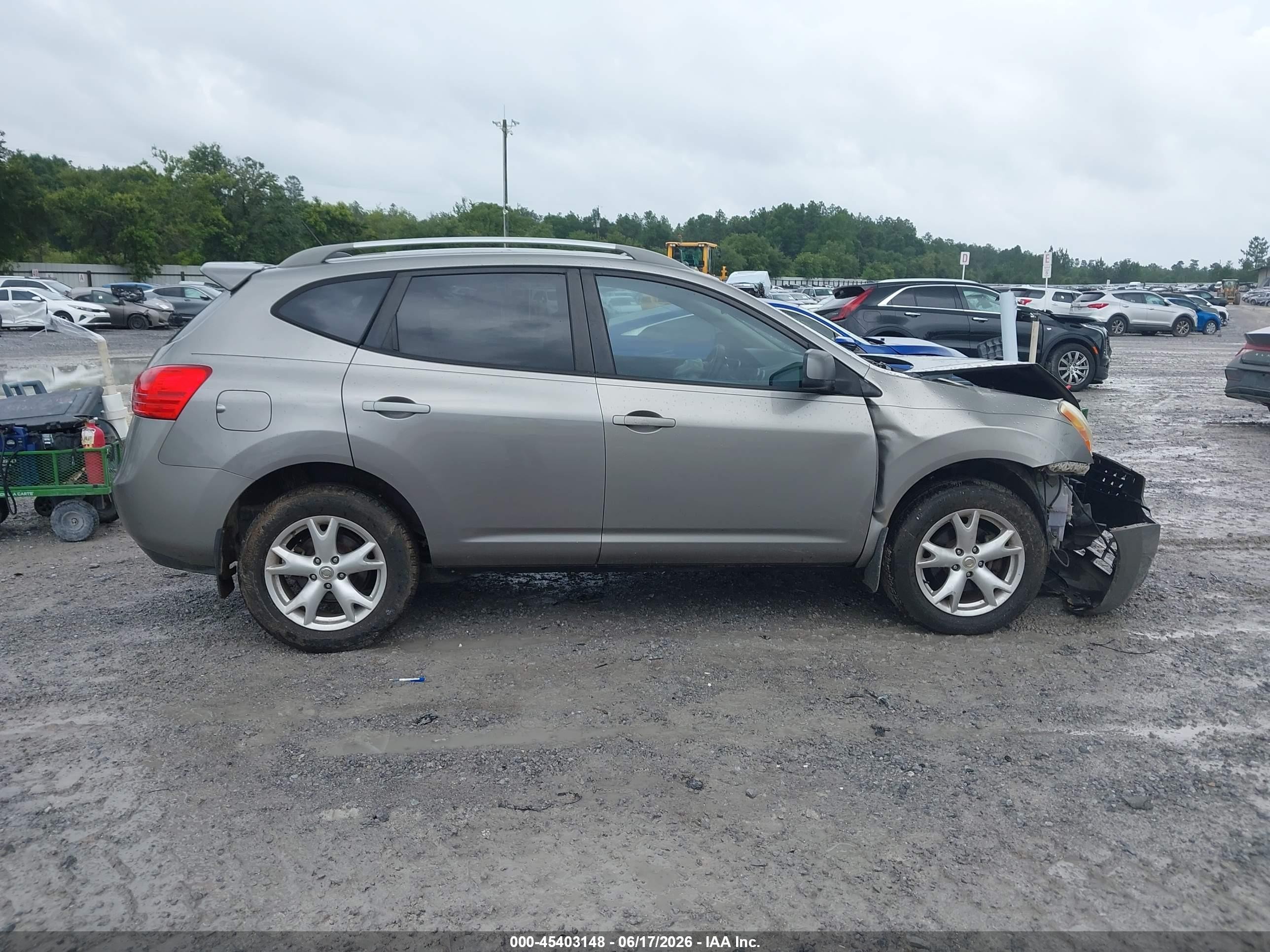 2008 Nissan Rogue Sl Champagne vin: JN8AS58T68W016520