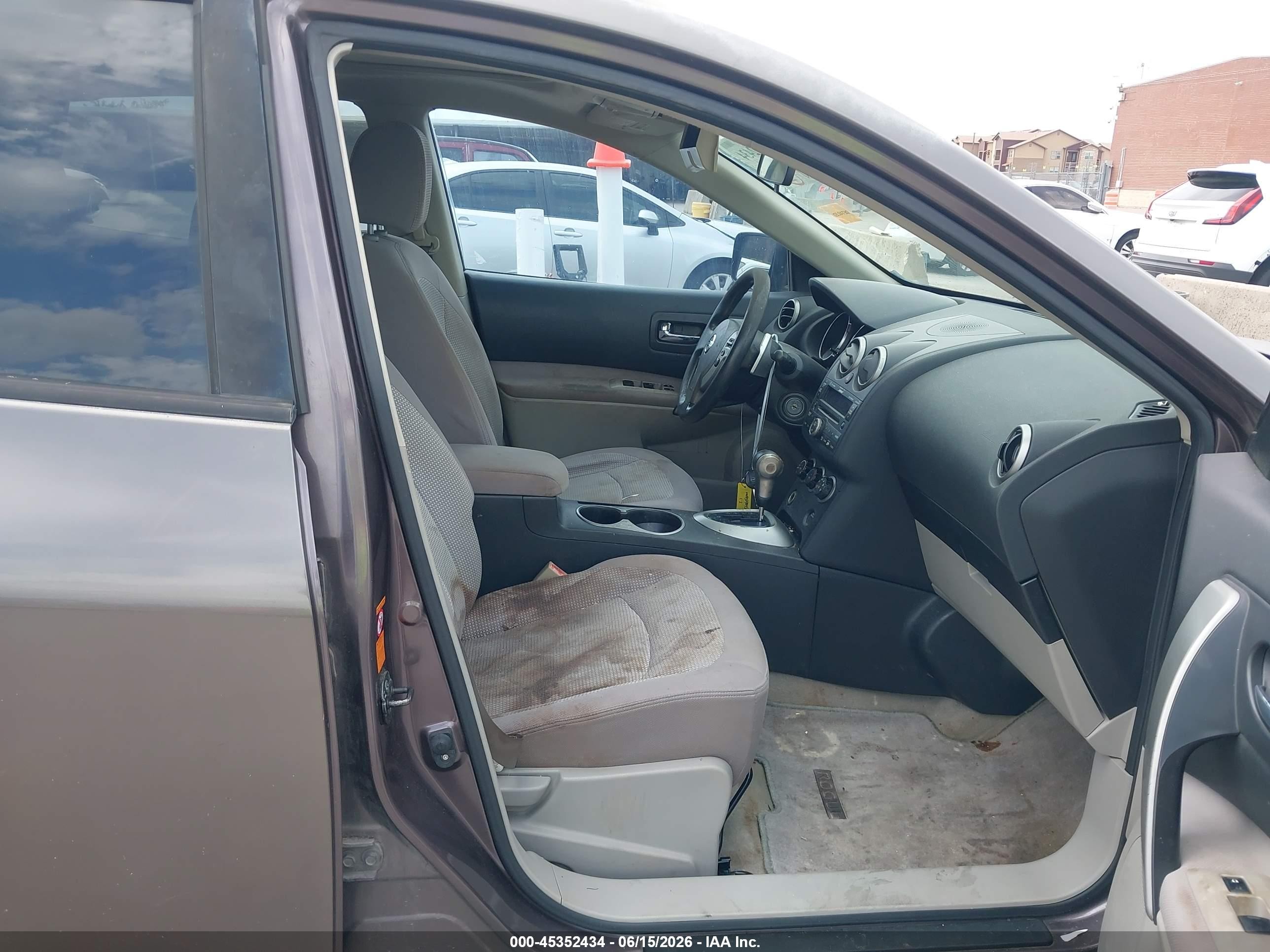 2008 Nissan Rogue Sl Brown vin: JN8AS58T68W018249