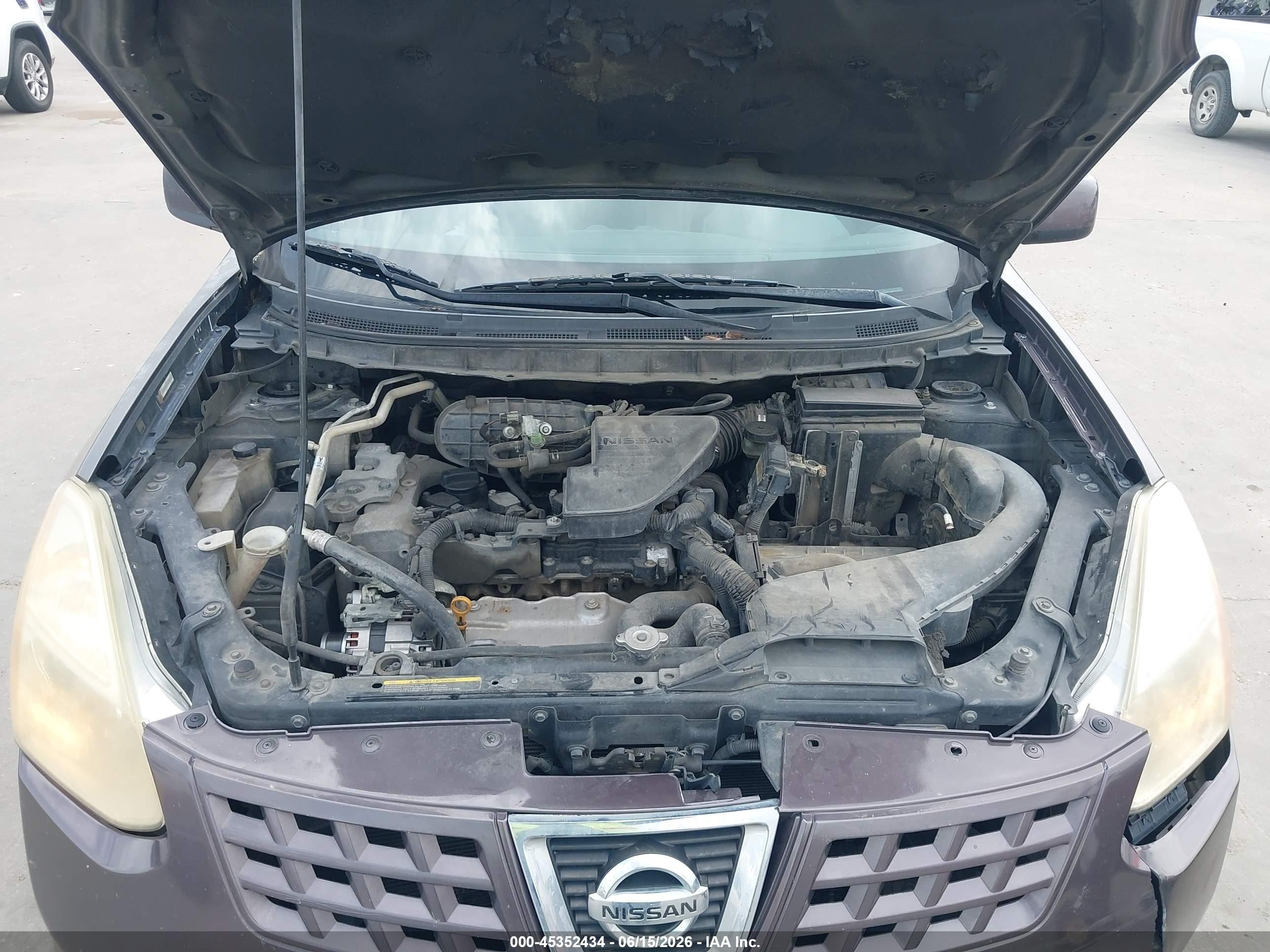 2008 Nissan Rogue Sl Brown vin: JN8AS58T68W018249