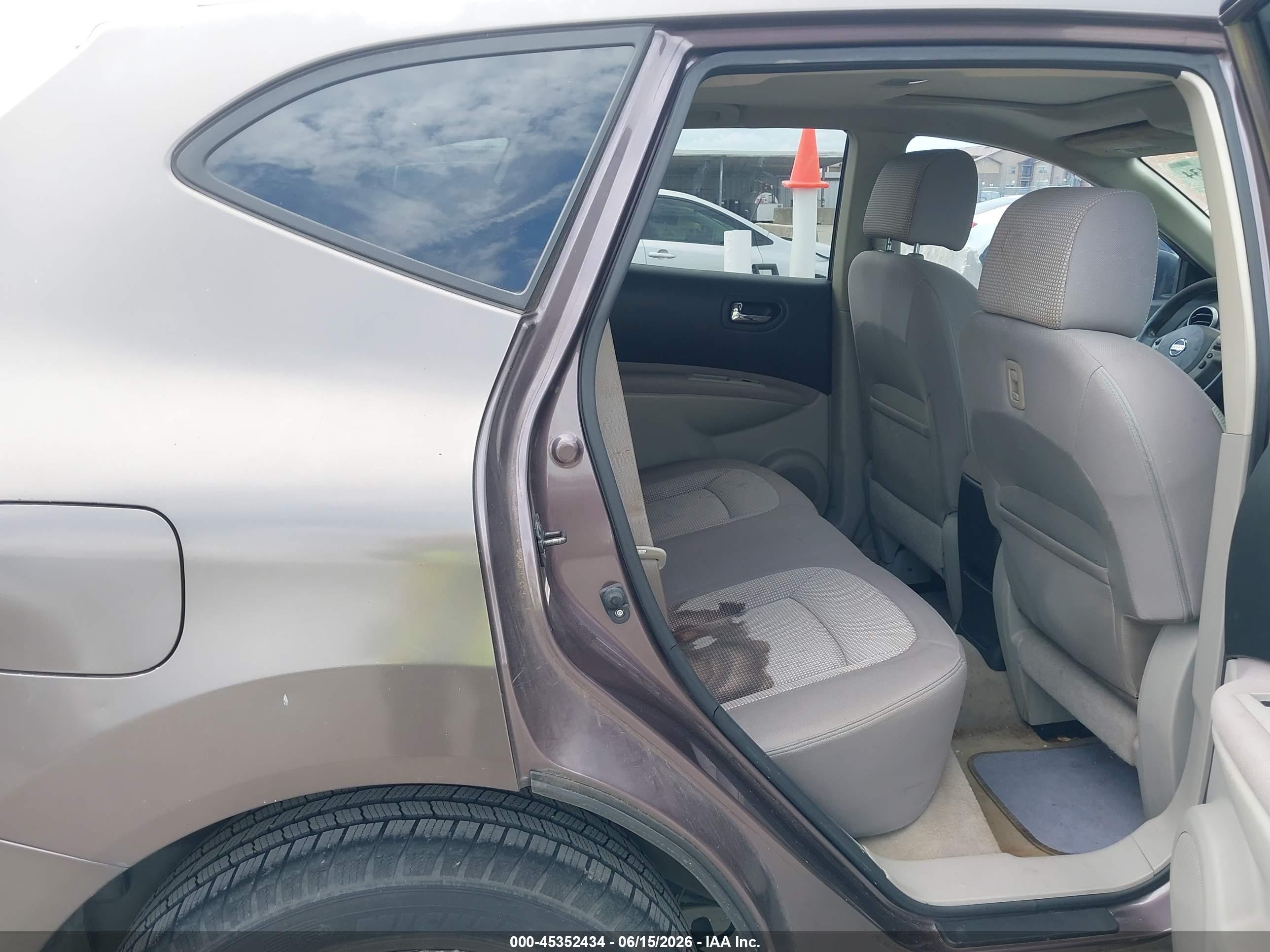 2008 Nissan Rogue Sl Brown vin: JN8AS58T68W018249
