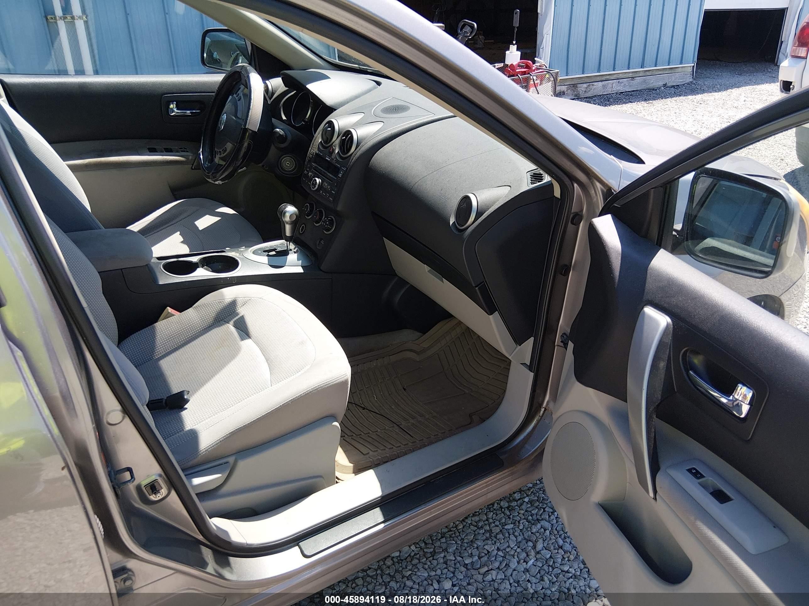 2008 Nissan Rogue Sl Gray vin: JN8AS58T68W302724