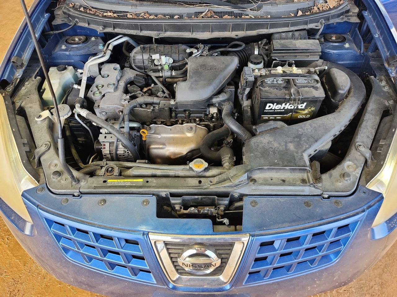 2009 Nissan Rogue S Blue vin: JN8AS58T69W045260
