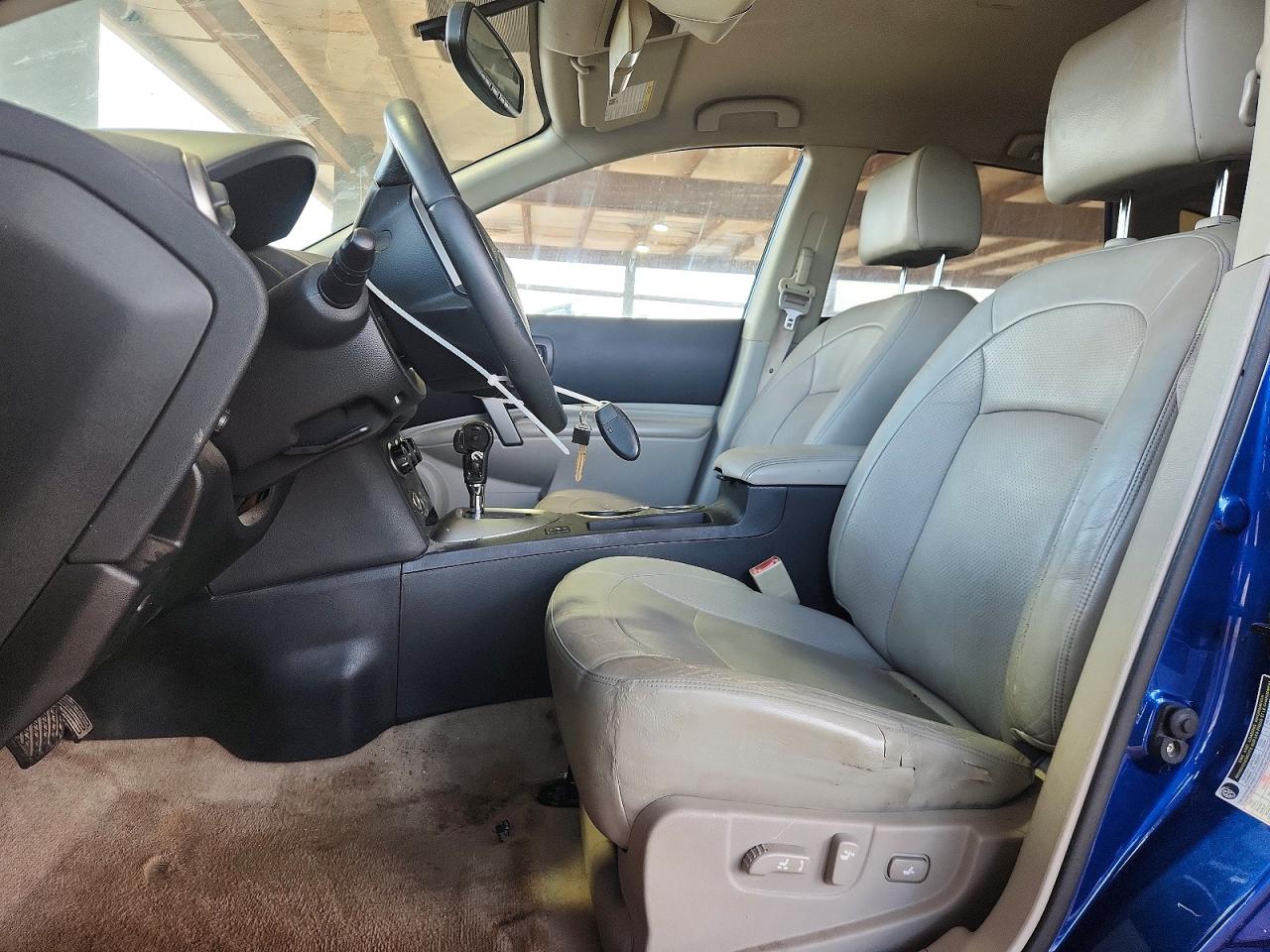 2009 Nissan Rogue S Blue vin: JN8AS58T69W045260