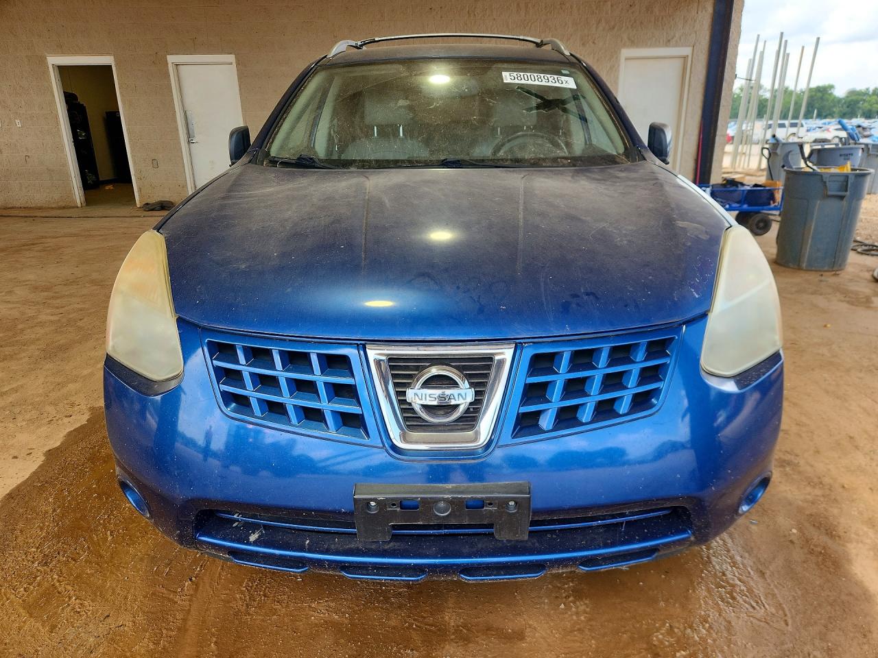 2009 Nissan Rogue S Blue vin: JN8AS58T69W045260