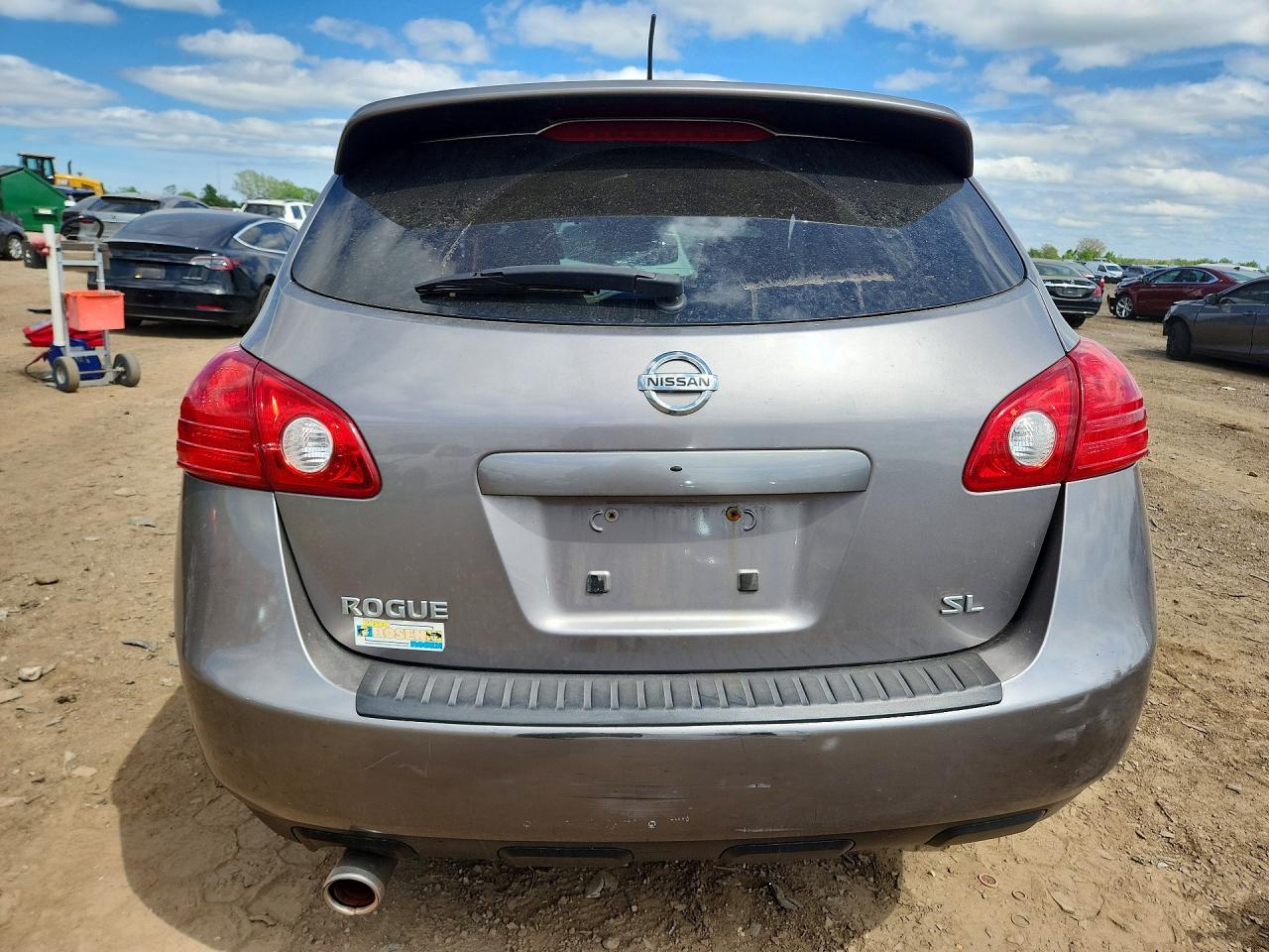 2009 Nissan Rogue S Brown vin: JN8AS58T69W323655