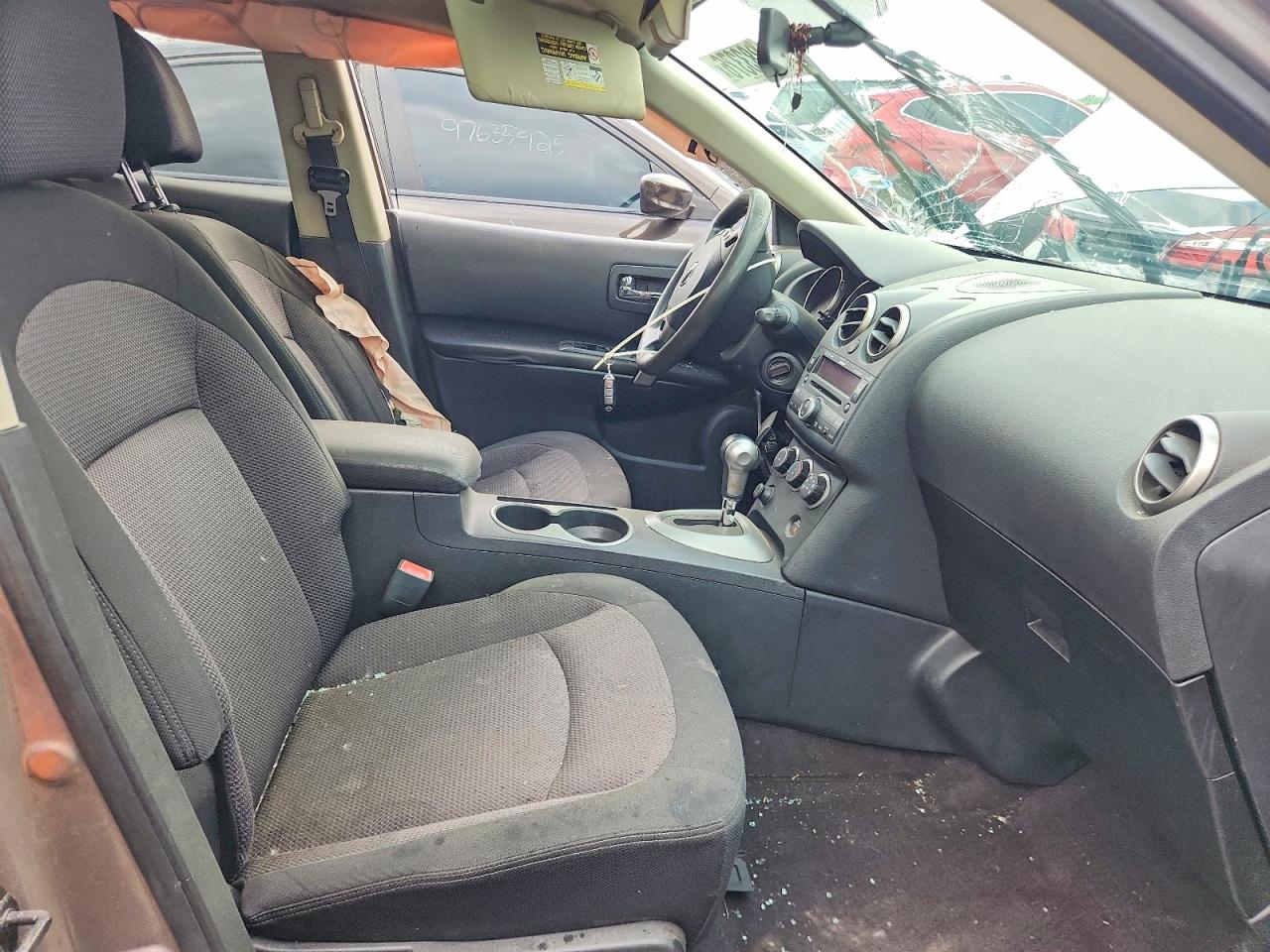2009 Nissan Rogue S Brown vin: JN8AS58T69W323655