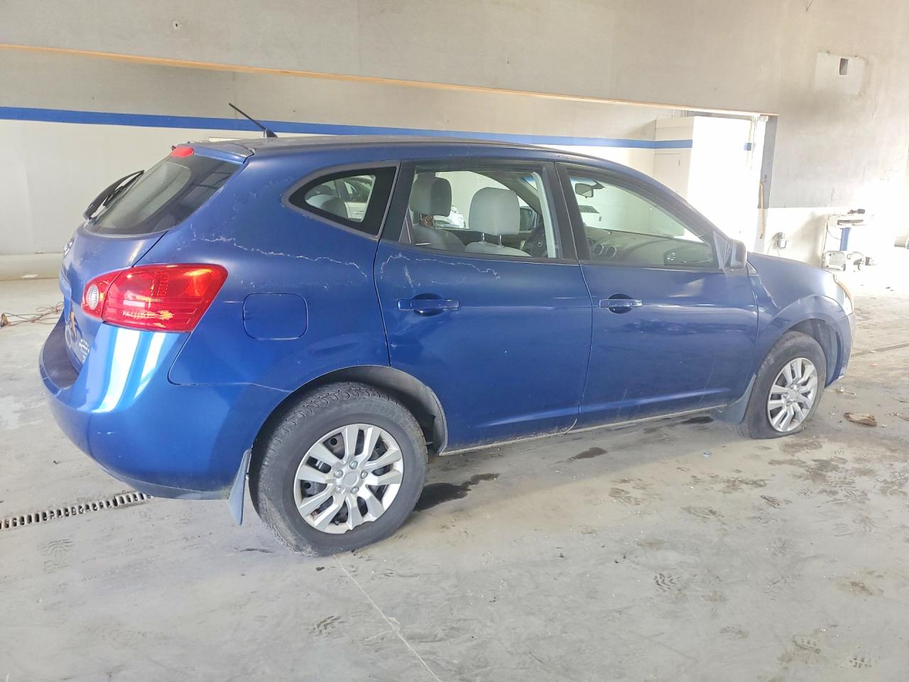2008 Nissan Rogue S Blue vin: JN8AS58T78W003937