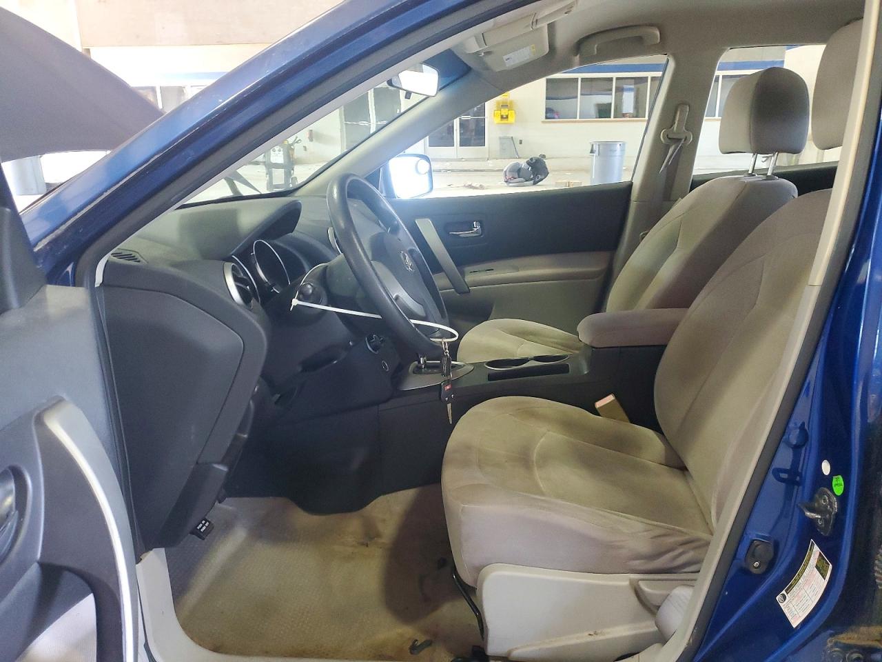 2008 Nissan Rogue S Blue vin: JN8AS58T78W003937