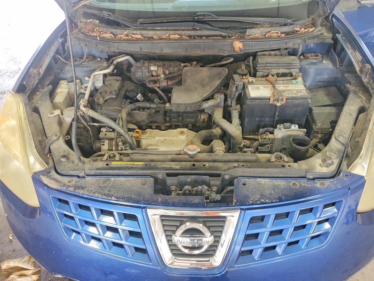 2008 Nissan Rogue S Blue vin: JN8AS58T78W003937