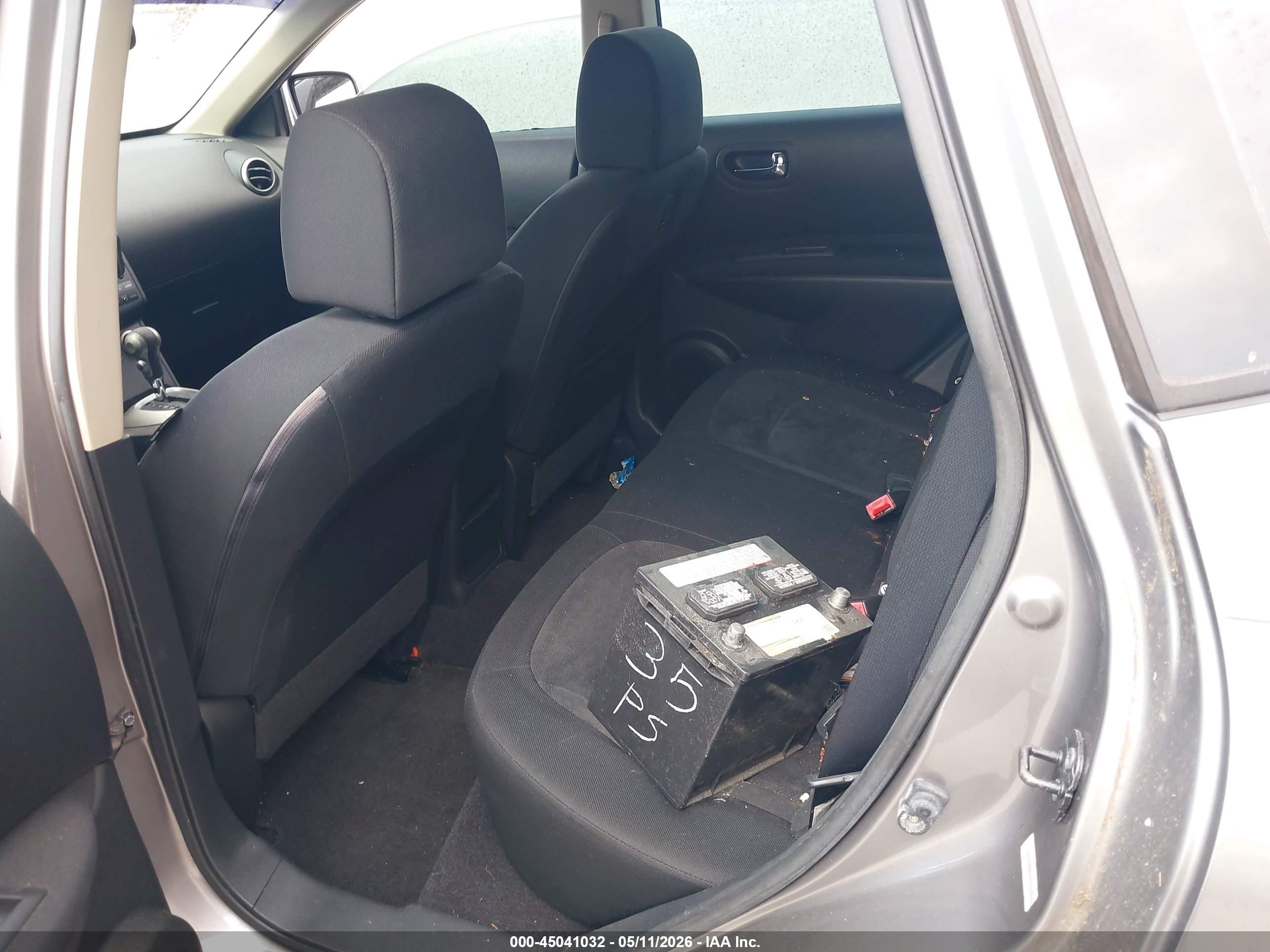 2008 Nissan Rogue S Gray vin: JN8AS58T78W010354